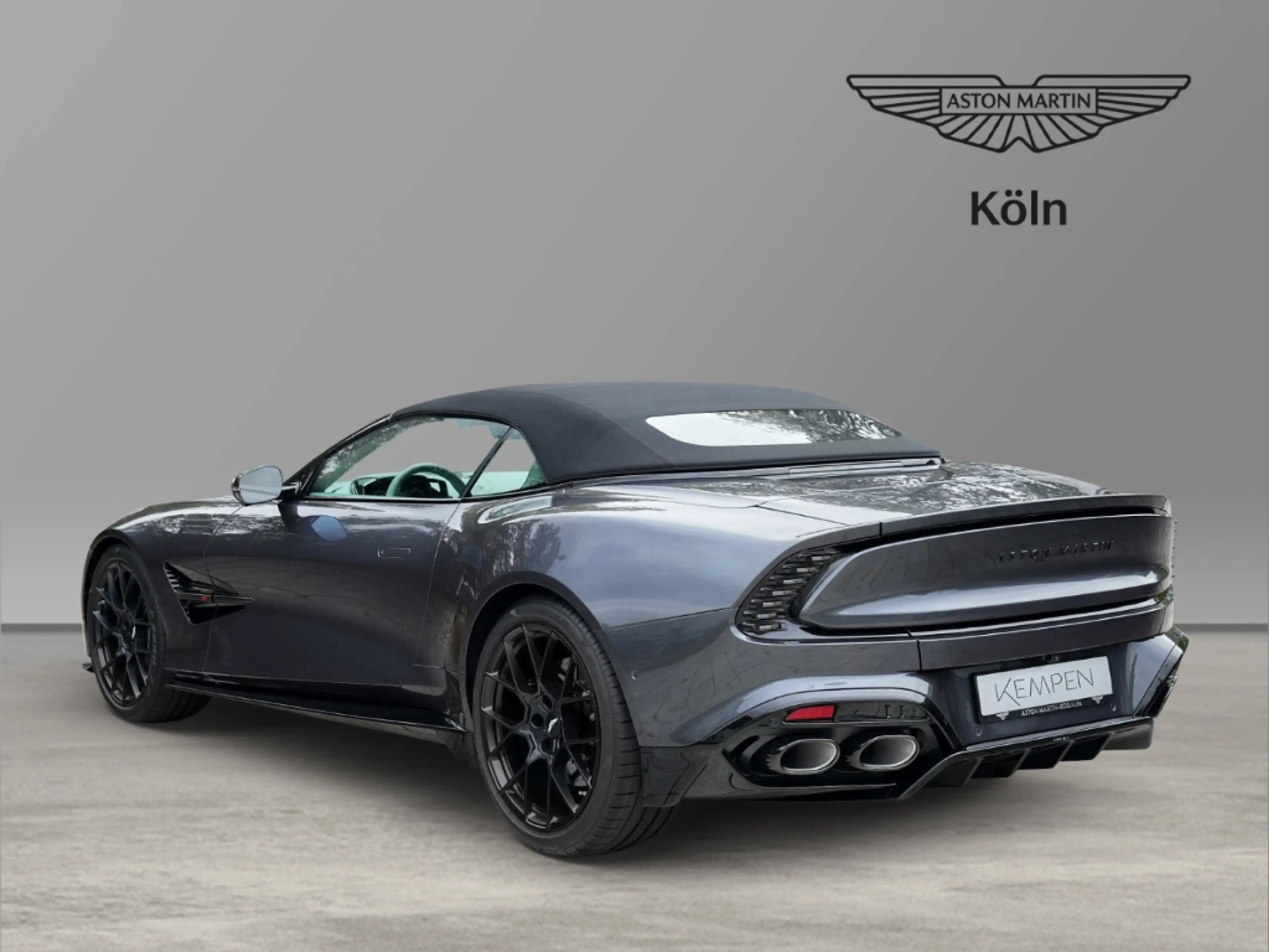 Aston Martin Vanquish Volante Epsilon Black / Sage Green — photo 15