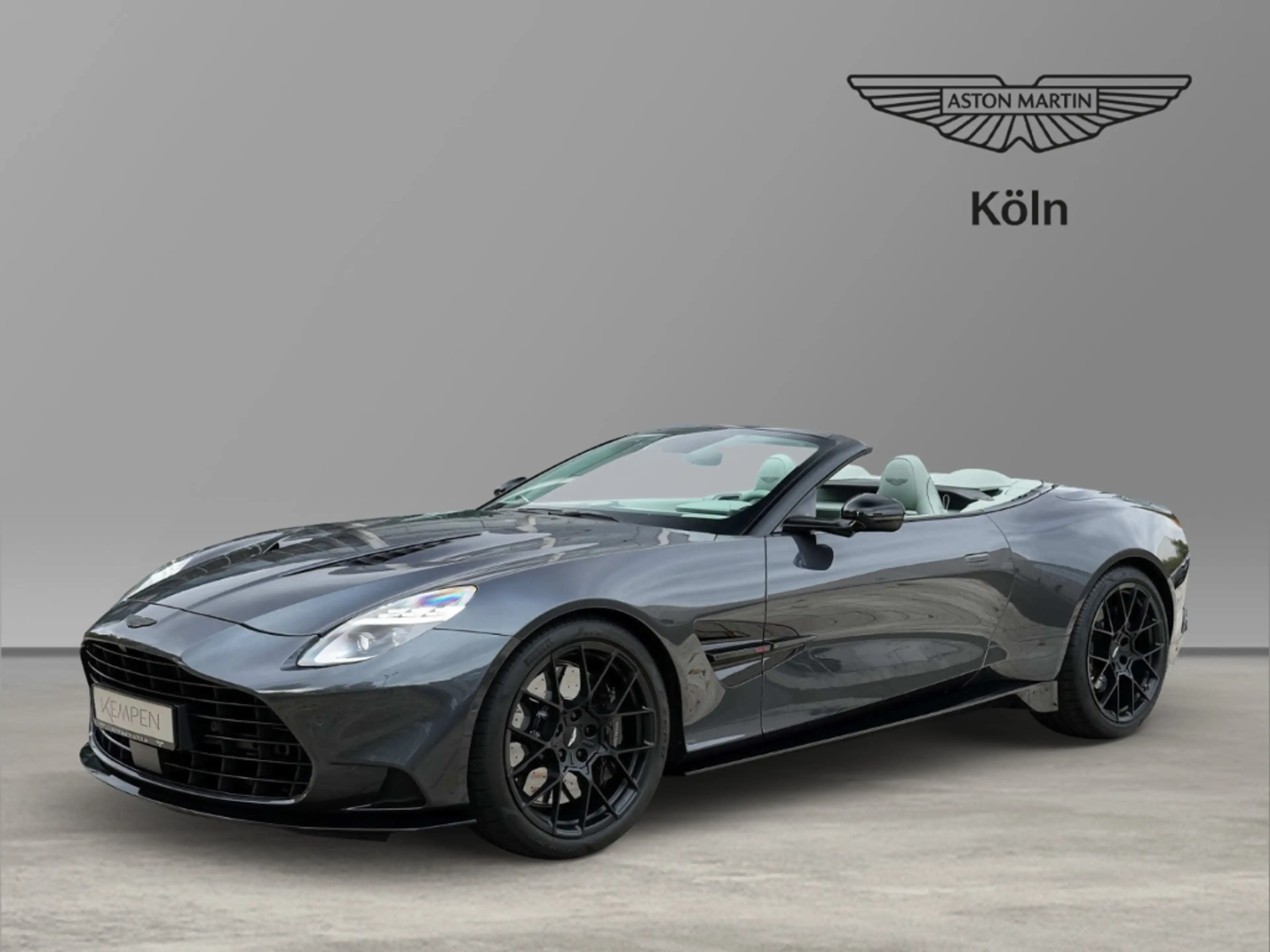 Aston Martin Vanquish Volante Epsilon Black / Sage Green — photo 8