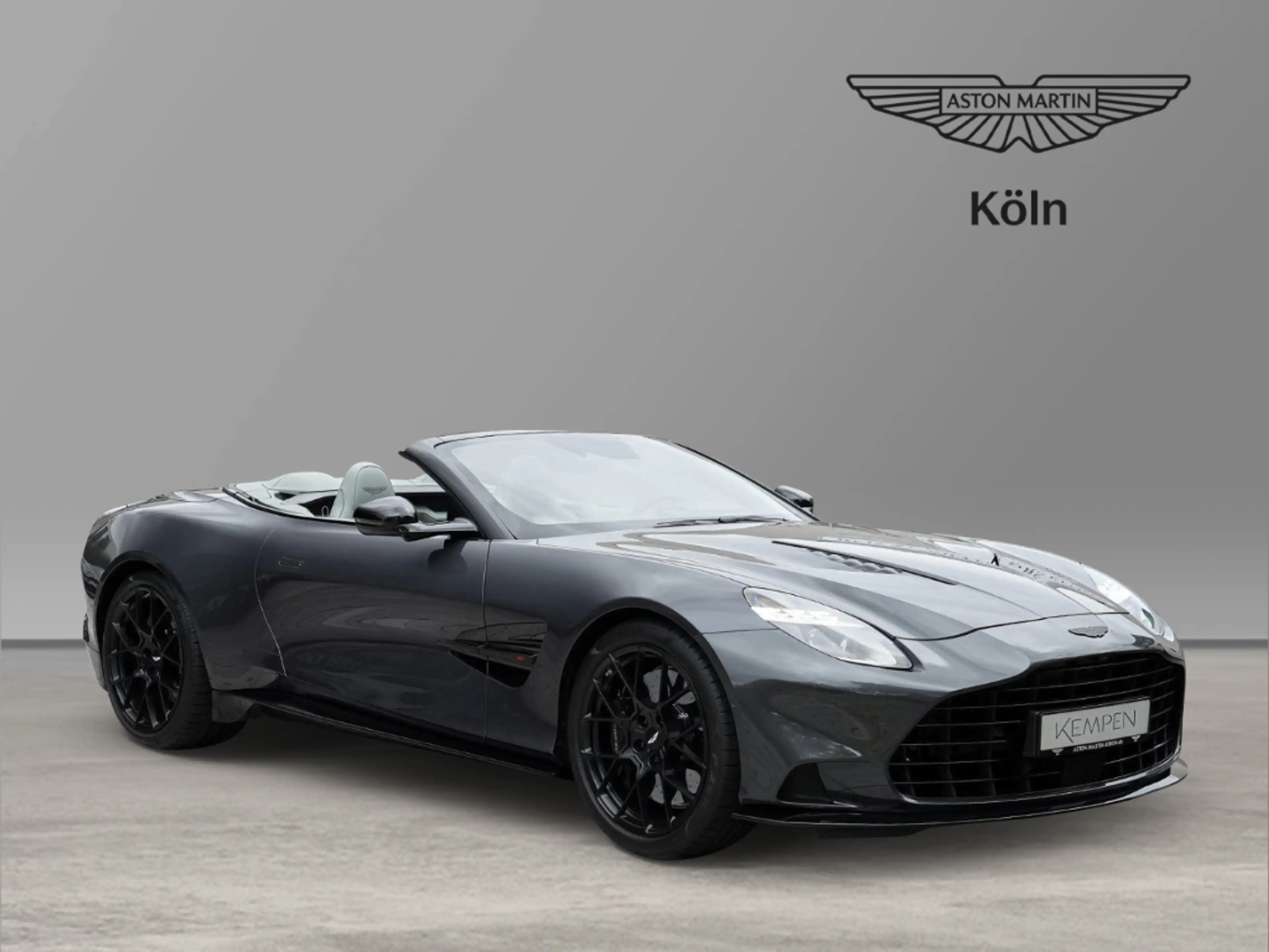 Aston Martin Vanquish Volante Epsilon Black / Sage Green — photo 2