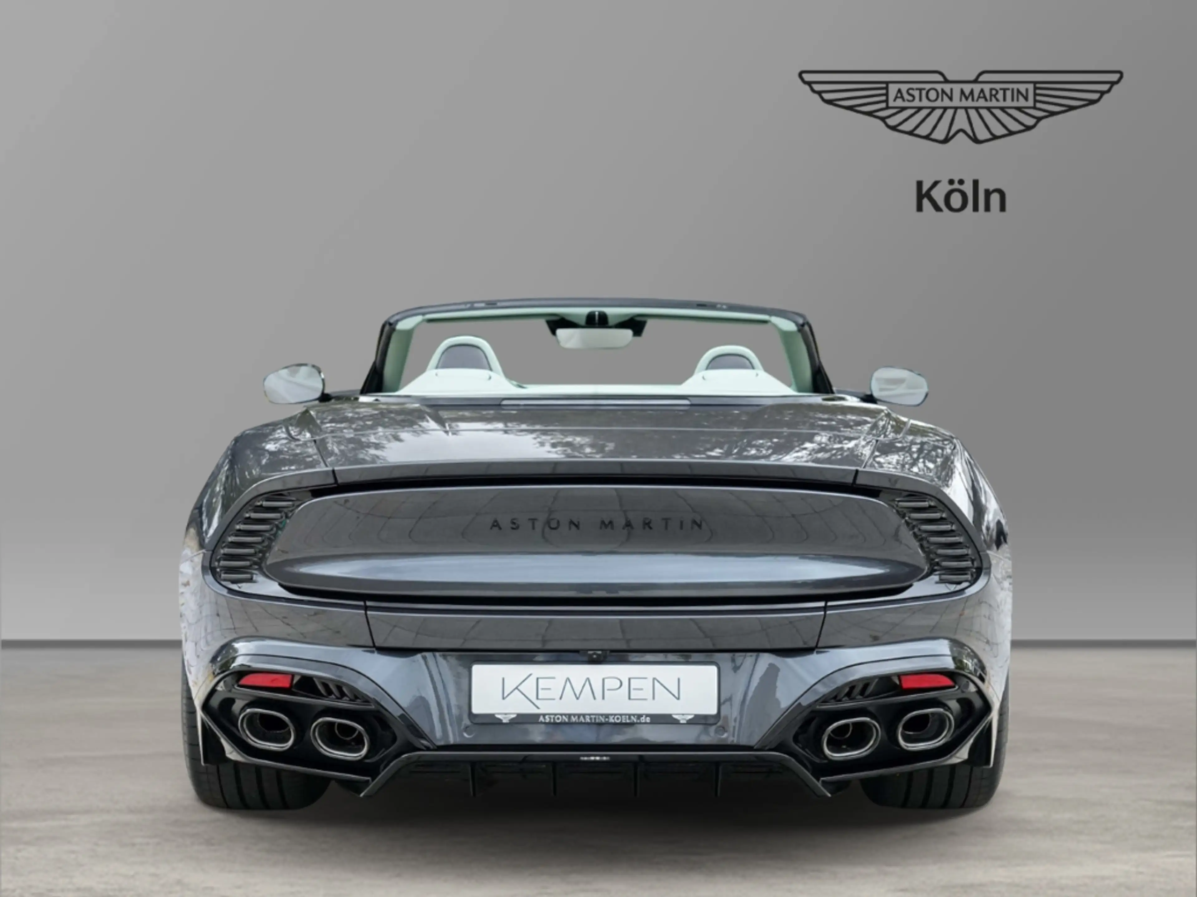 Aston Martin Vanquish Volante Epsilon Black / Sage Green — photo 5