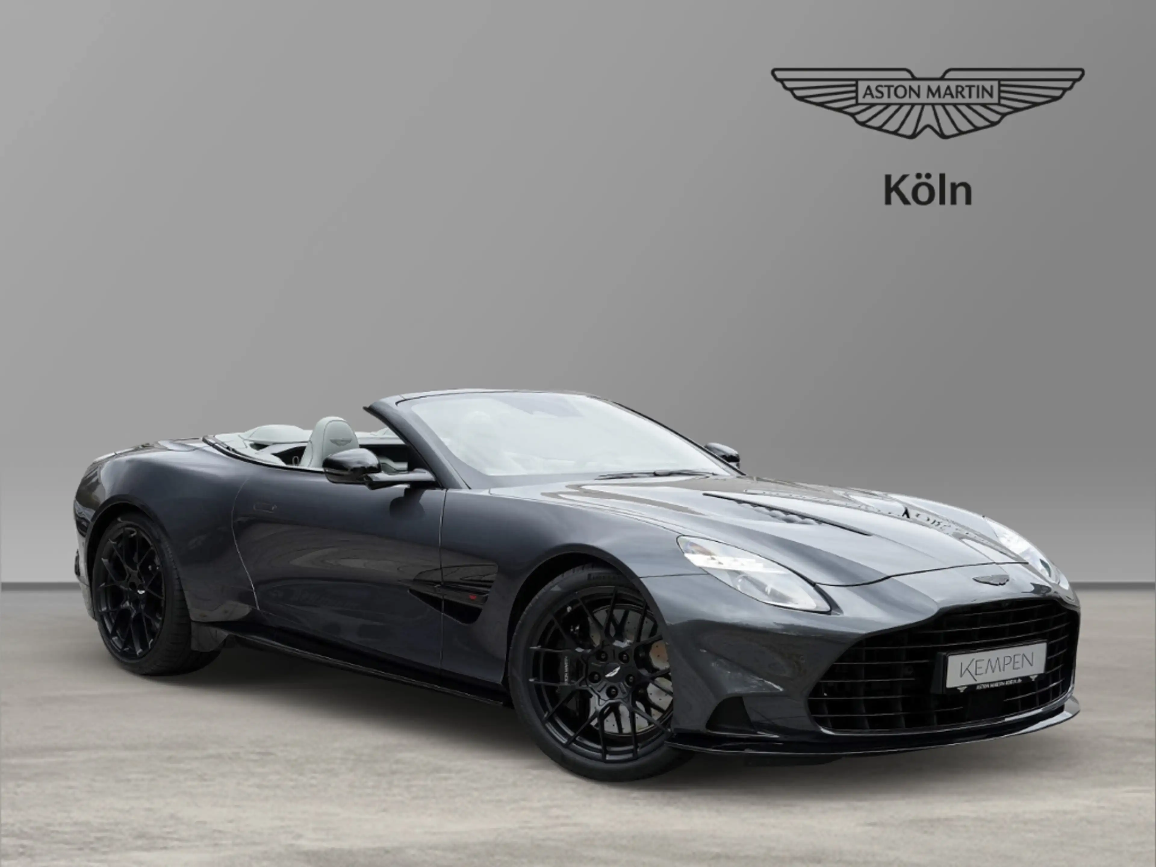 Aston Martin Vanquish Volante Epsilon Black / Sage Green