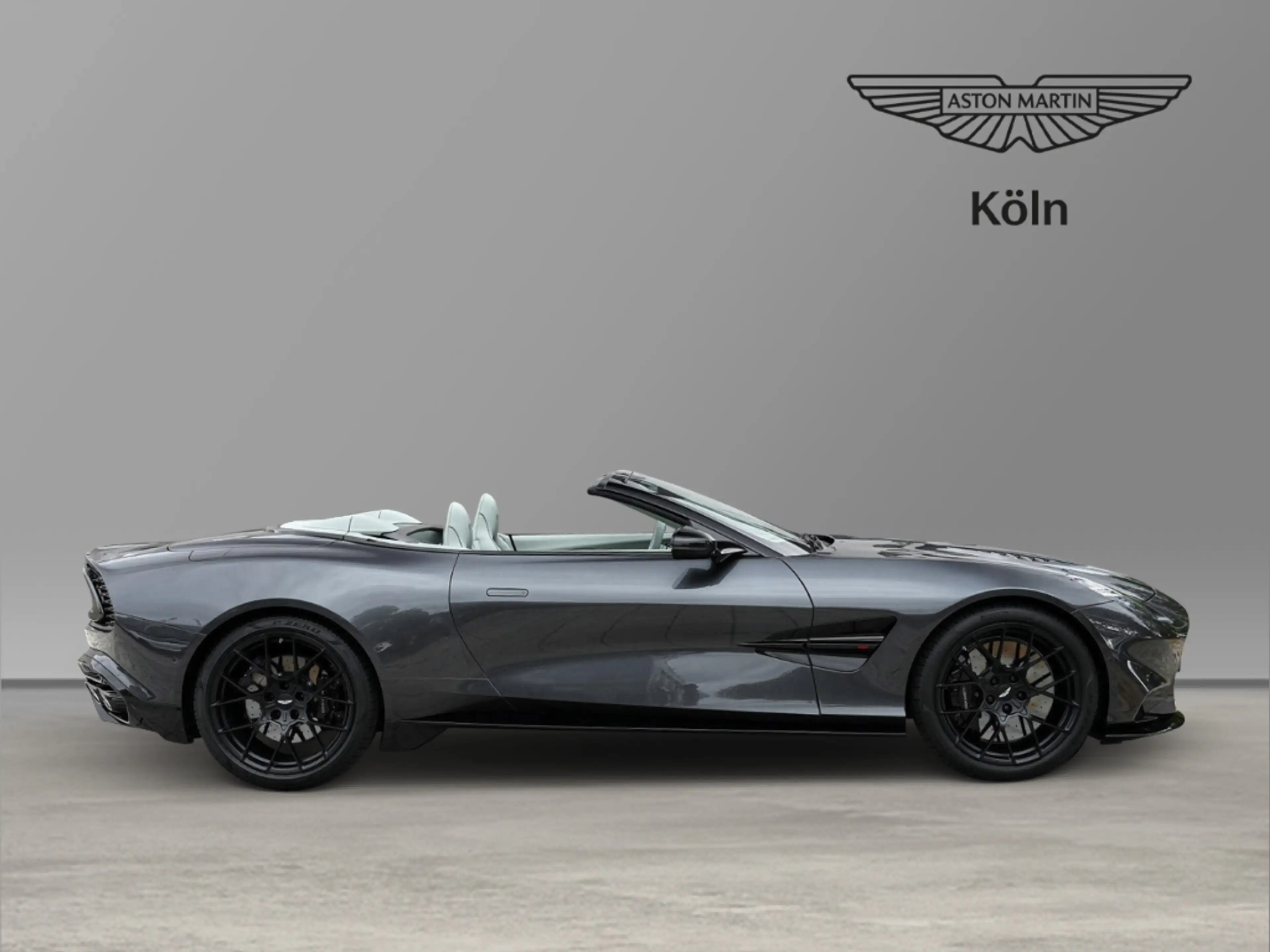 Aston Martin Vanquish Volante Epsilon Black / Sage Green — photo 3