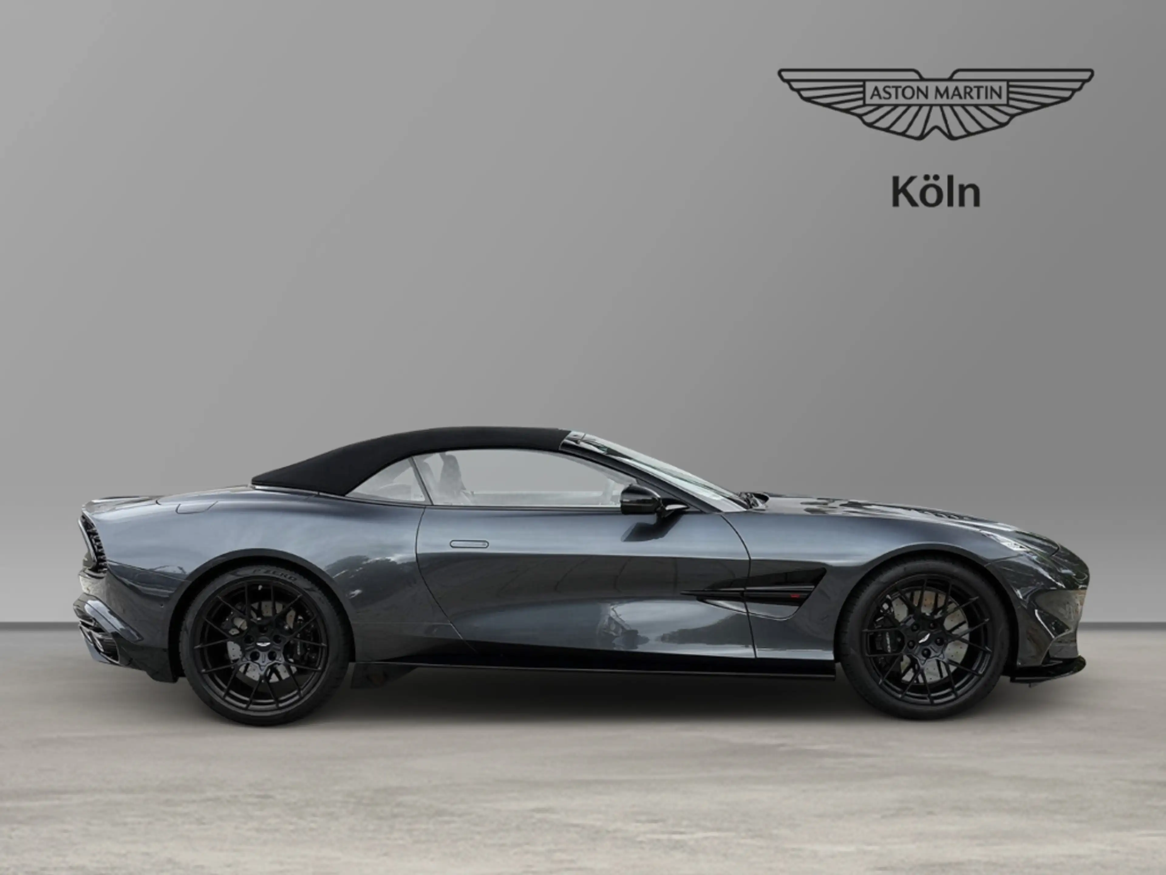 Aston Martin Vanquish Volante Epsilon Black / Sage Green — photo 12
