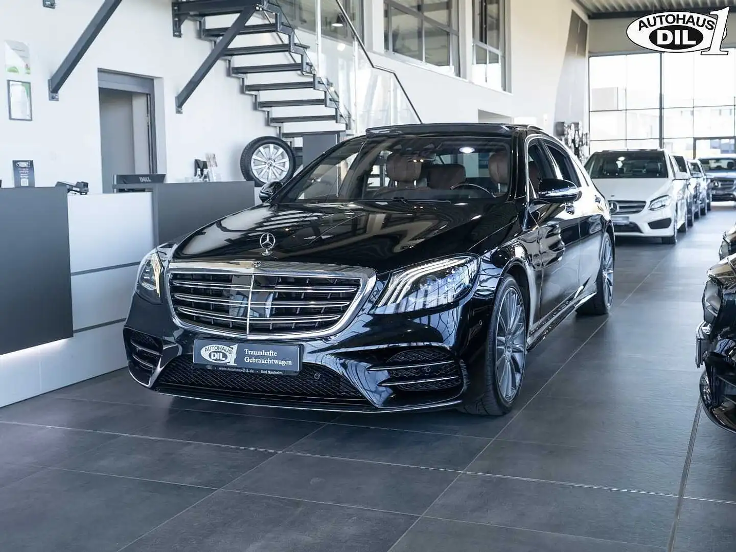 Mercedes-Benz S 350 d Lang  4Matic * AMG Line + AMG-Styling * Schwarz - 2