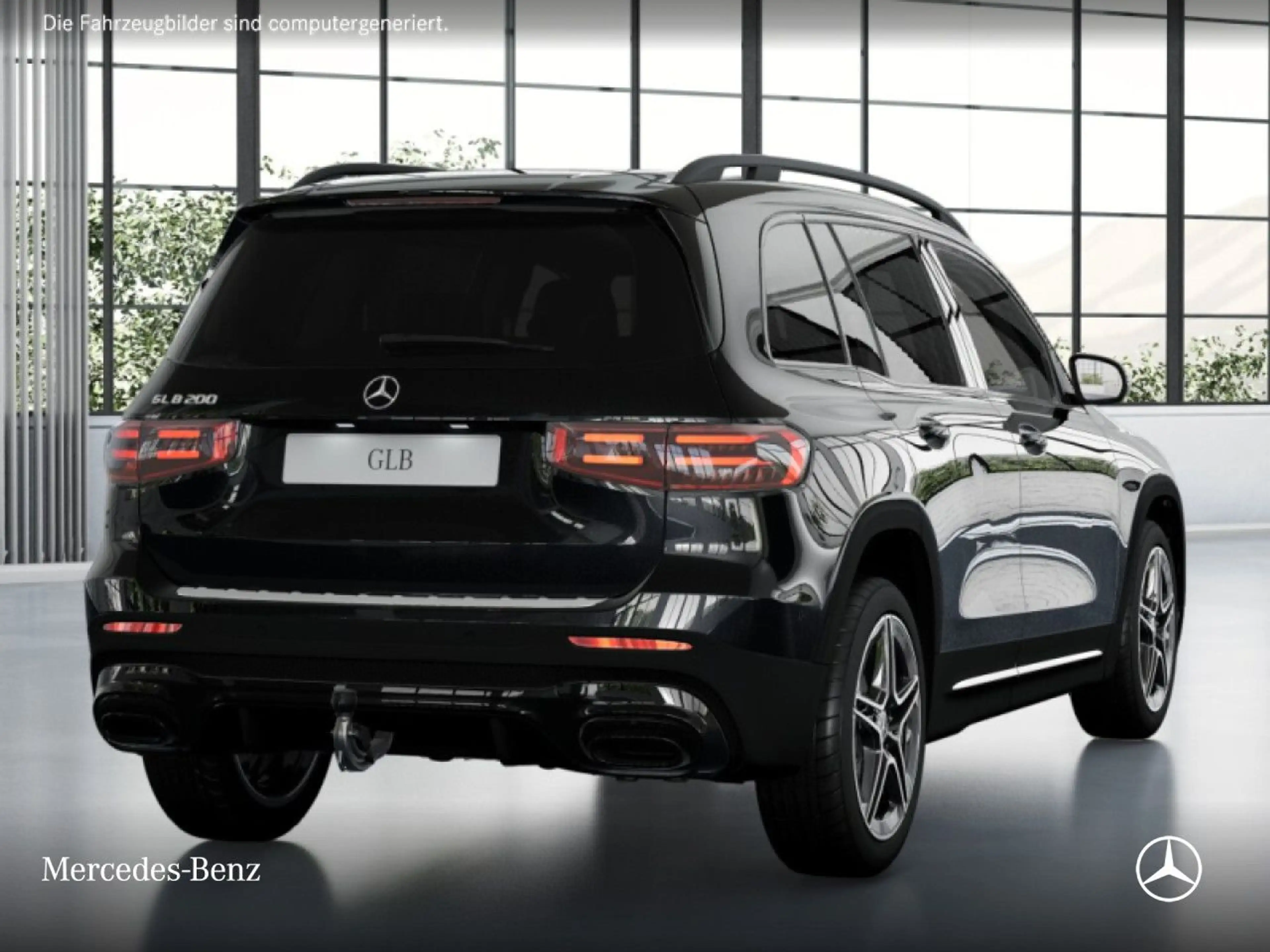Mercedes-Benz GLB 200 AMG+NIGHT+PANO+AHK+MULTIBEAM+KAMERA+19"+7G — photo 4