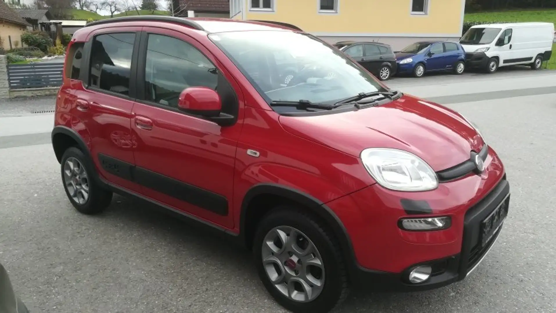 Fiat Panda 4x4 1,3 Diesel Rojo - 2