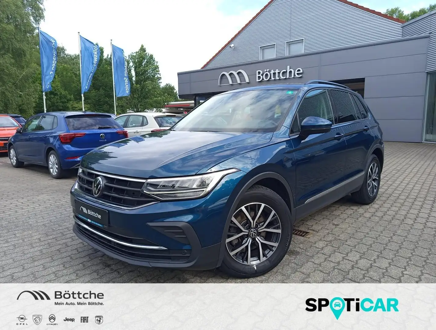 Volkswagen Tiguan Life 1.5 TSI HEAD-UP*EL.HECKKLAPPE Blau - 1