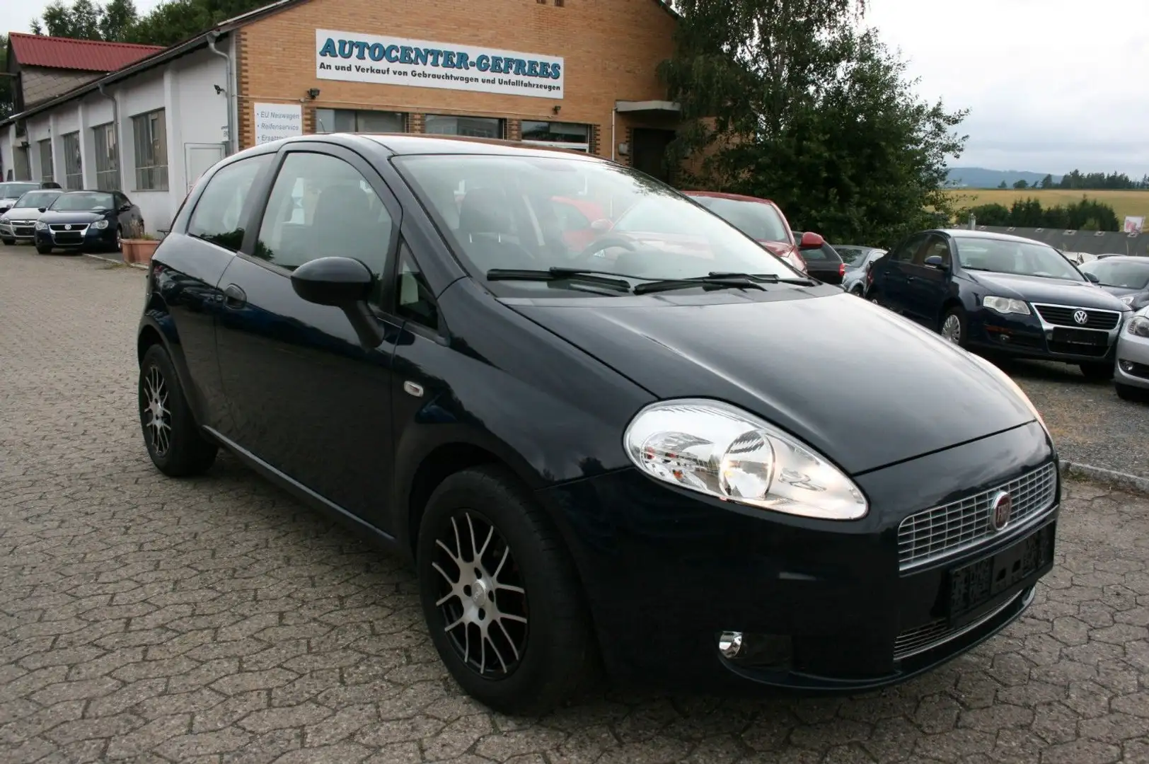 Fiat Grande Punto 1.2 8V Active "Tüv + Service neu" Bleu - 1