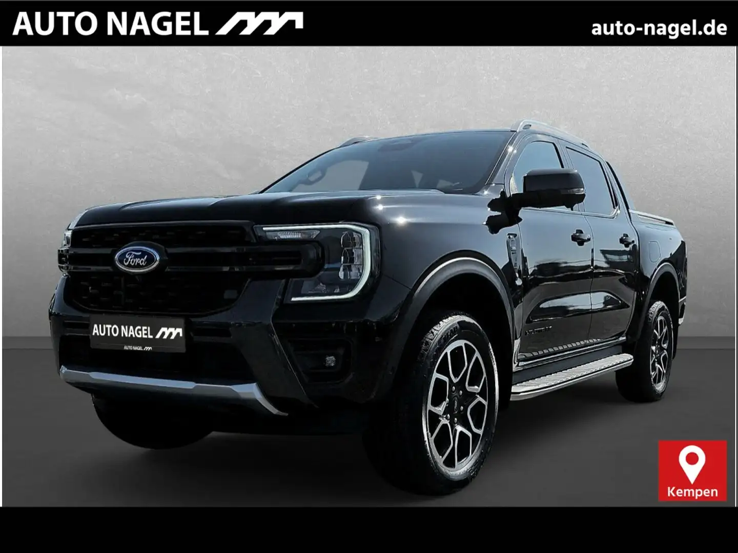 Ford Ranger Ranger 2.0 Ecoblue Wildtrak e-4WD Doppelkabine Schwarz - 1