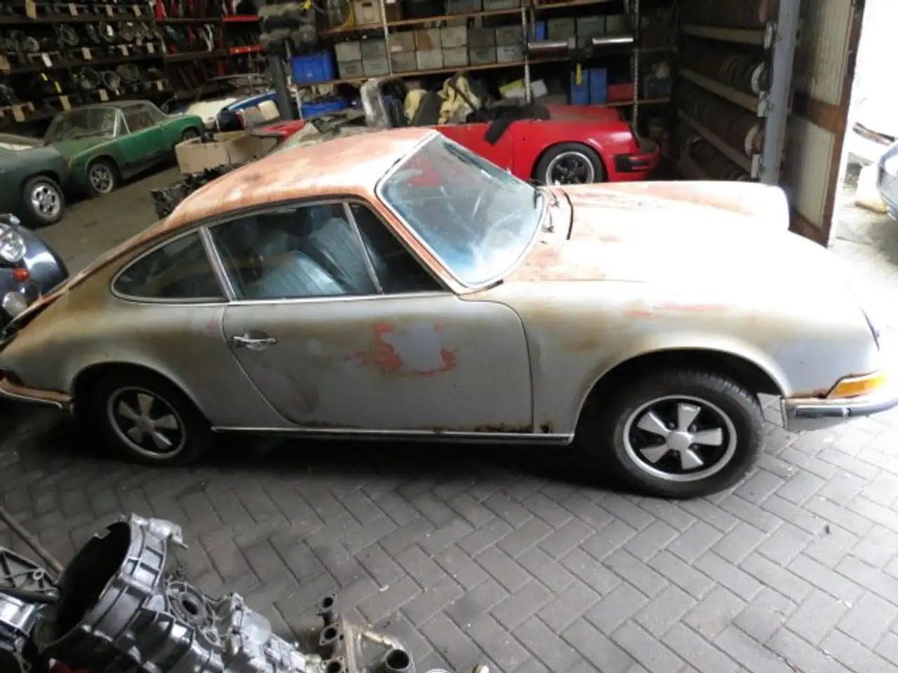 Porsche 911 T coupe opknapper, foto 6