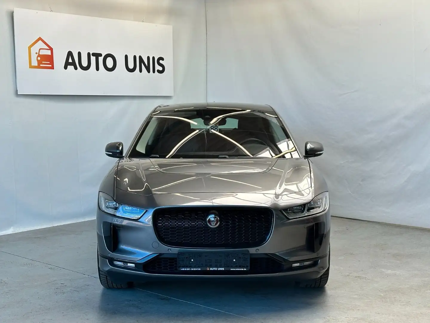 Jaguar I-Pace AWD*Leder*Panoramadach*Scheckheft*1.Hand Grijs - 2