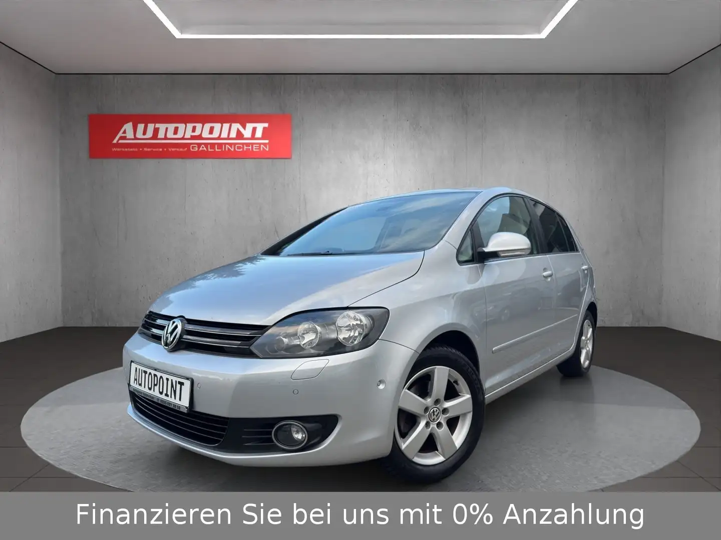 Volkswagen Golf Plus VI Team Tempomat+Alu+Sitzhzg+Klima Silber - 1