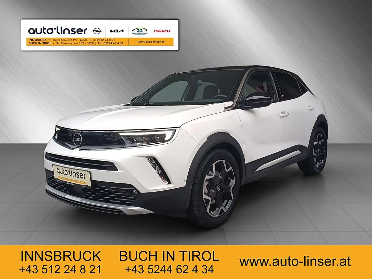 Opel Mokka-E Mokka-e Elektromotor 50kWh Euro6d -1Phasig 100 ... Weiß - 1