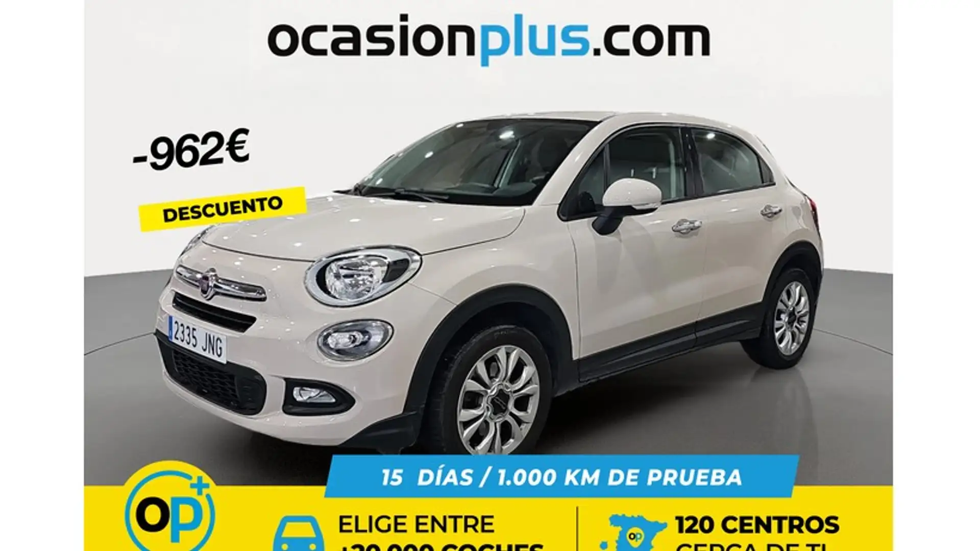 Fiat 500X 1.6 E-Torq Pop Star 4x2 Gris - 1