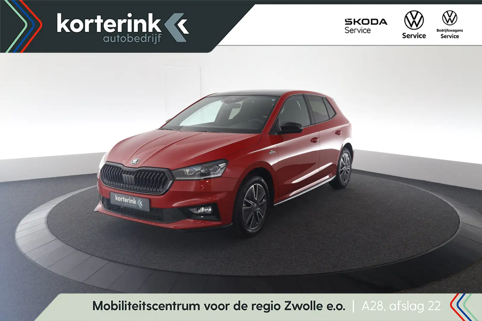 Skoda Fabia 1.0 TSI Monte Carlo Automaat | Camera | Pano | Sto Rood - 1