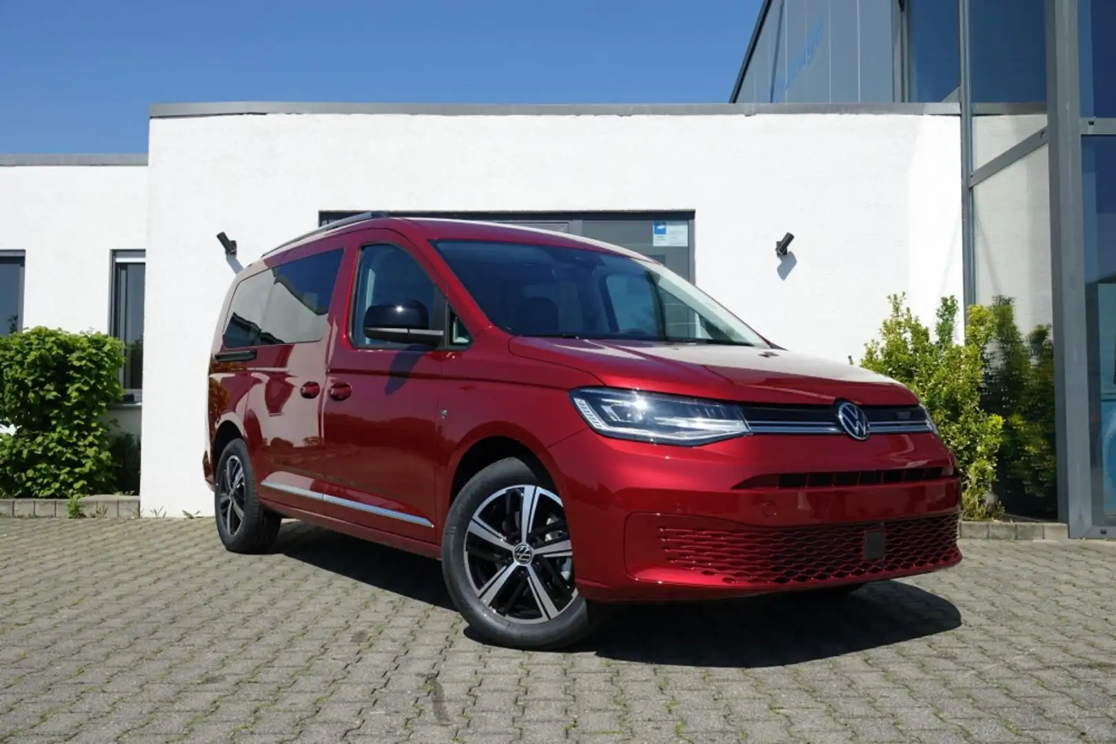 Volkswagen Caddy Maxi STYLE 7Sitz/Navi/3xZuziehhilfe/AHK Rojo - 1