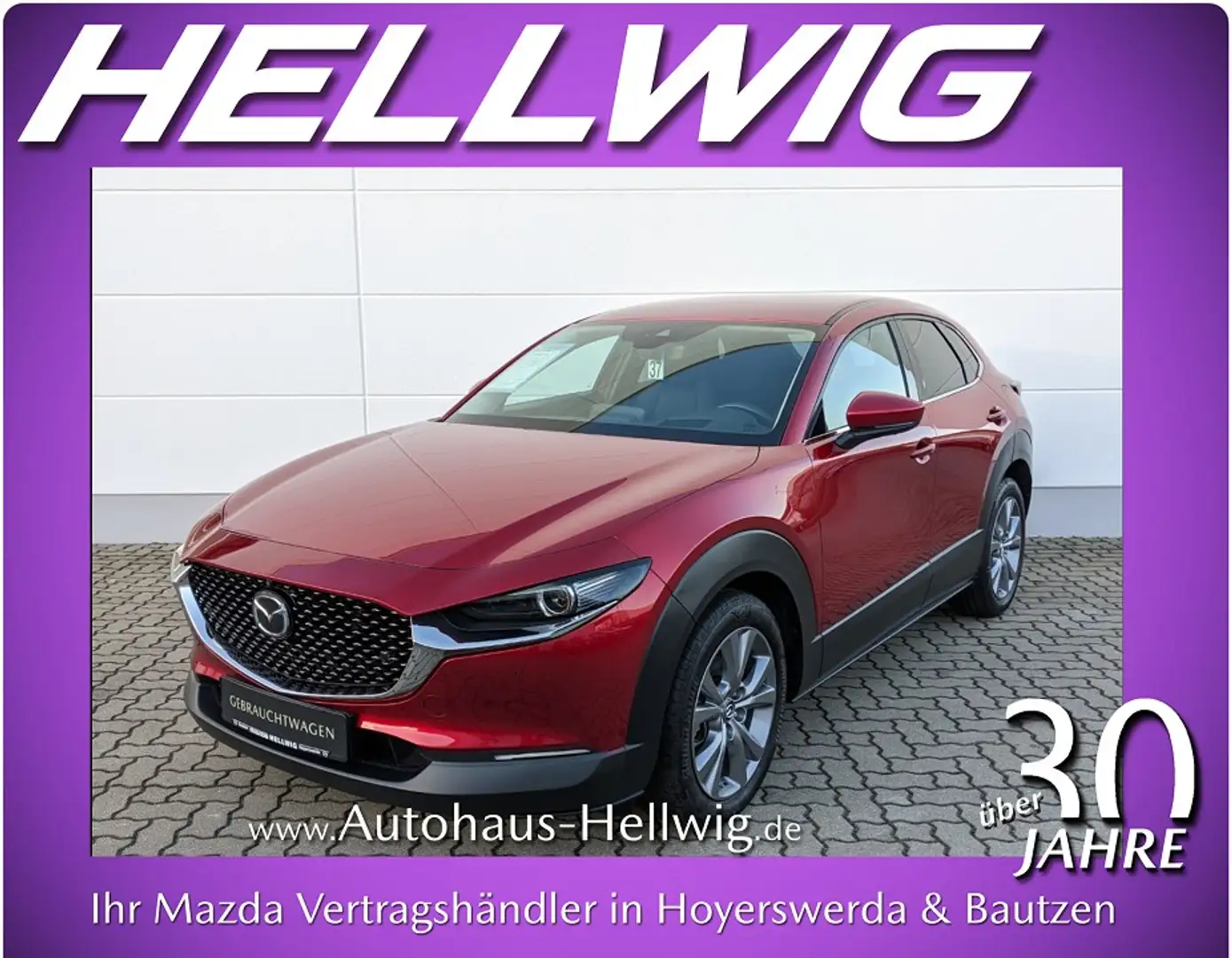 Mazda CX-30 2.0l (150PS) Selection Design-/ Premium-Paket Matr Rouge - 1