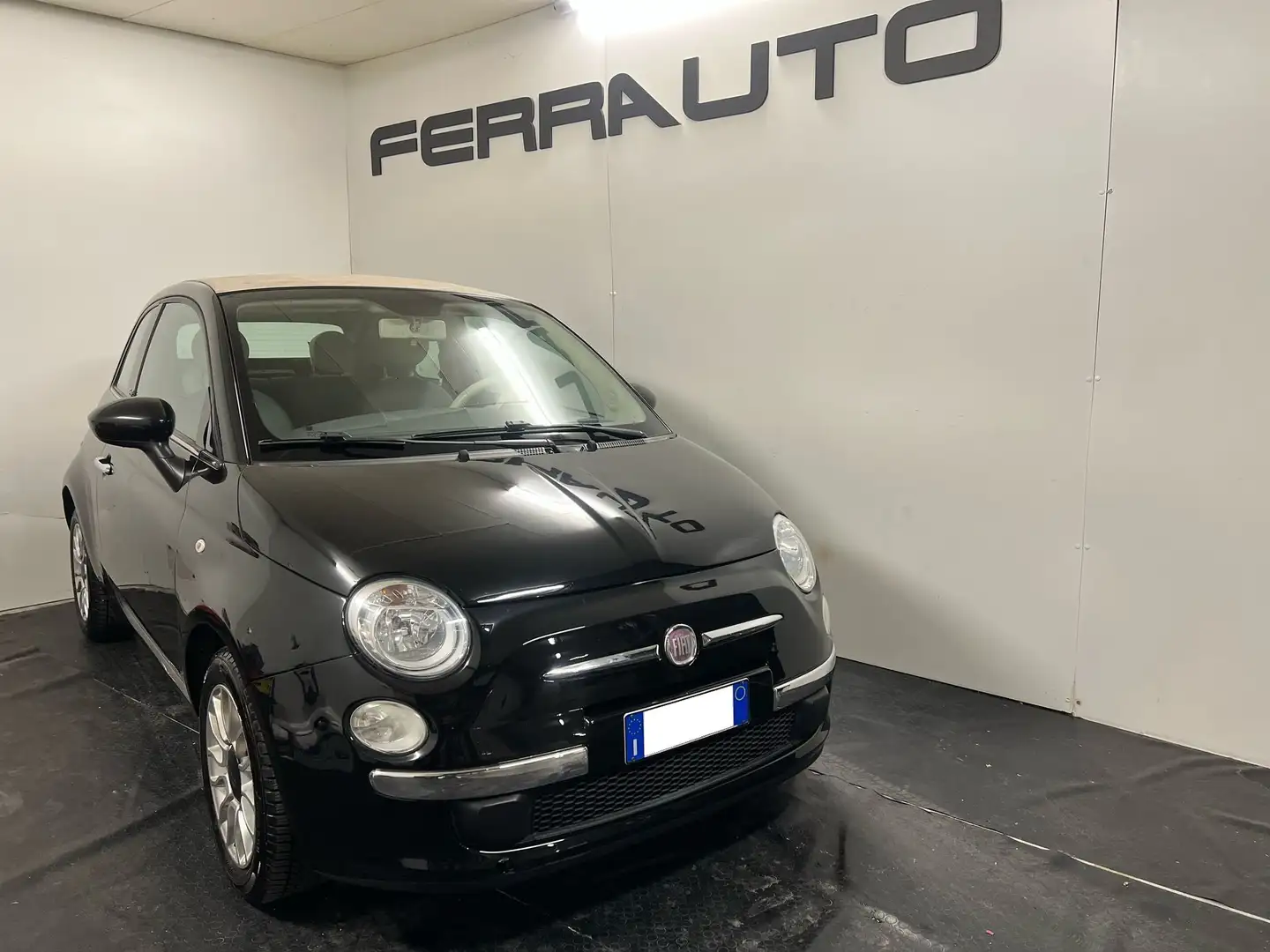 Fiat 500C 500C 1.2 Rock 69cv PELLE Nero - 2