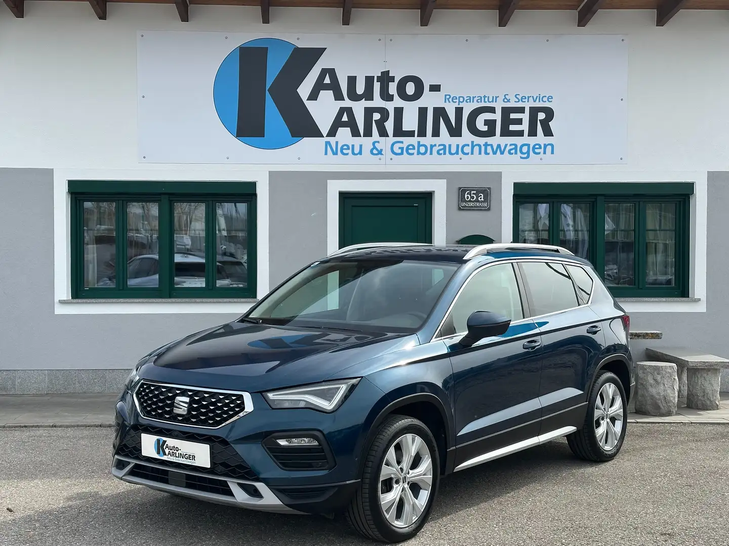 SEAT Ateca 2,0 TDI Xperience 4Drive DSG Blau - 1