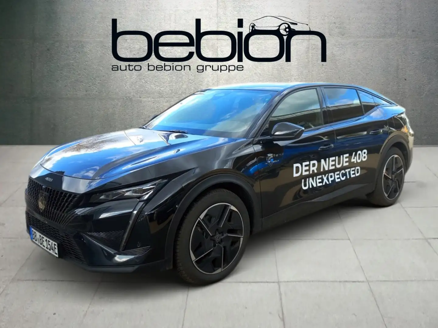 Peugeot 408 Hybrid 225 e-EAT8 GT FLA Alcantara SpurH Černá - 2