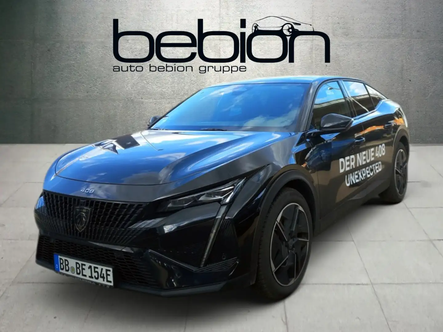 Peugeot 408 Hybrid 225 e-EAT8 GT FLA Alcantara SpurH Černá - 1