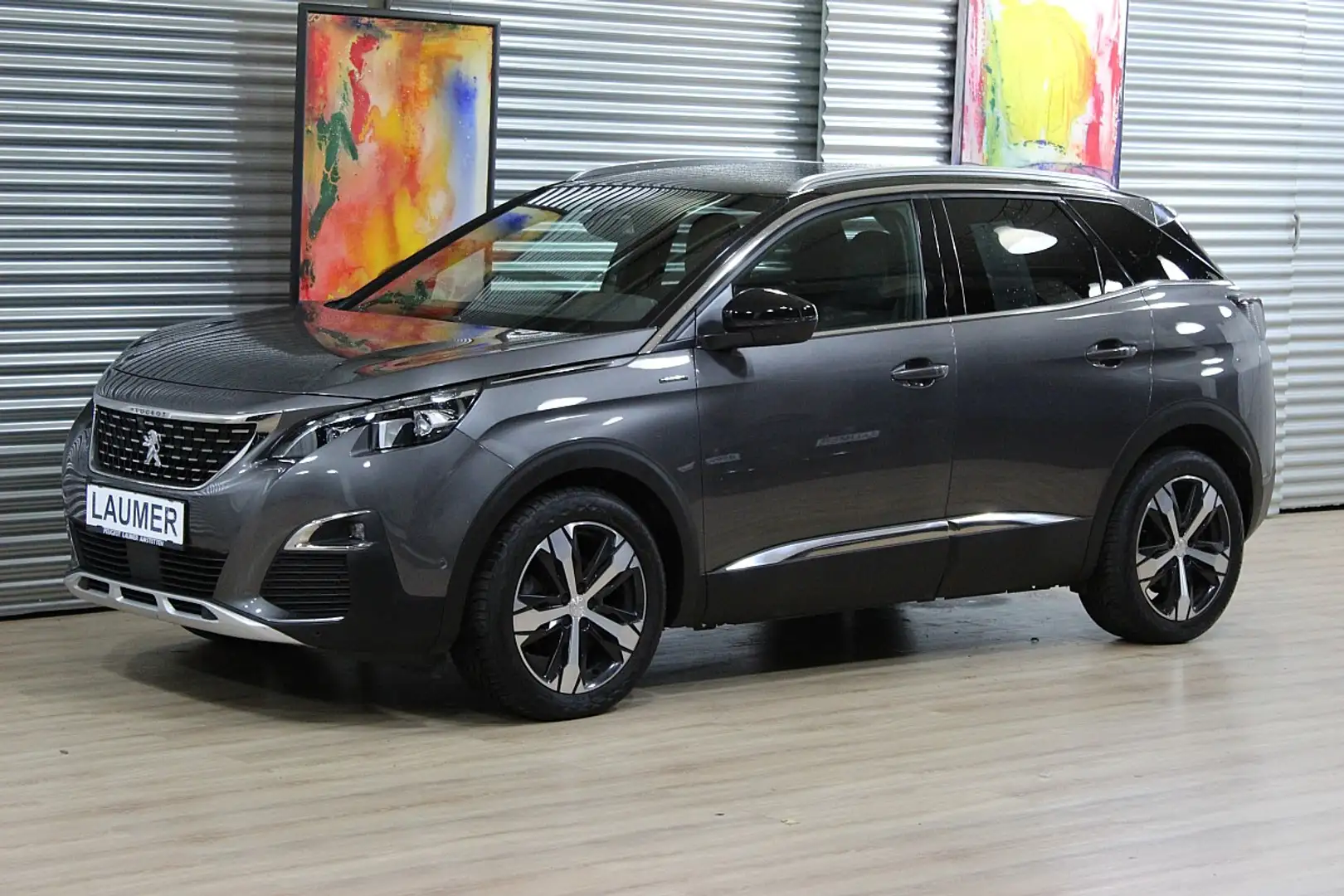 Peugeot 3008 1,5 BlueHDi 130 S&S EAT8 GT Line Aut. Grau - 1