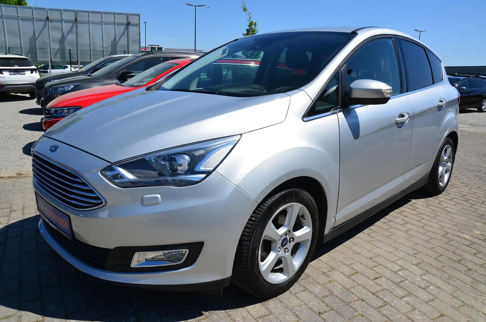 Ford C-Max 1.5 TDCi Titanium Xenon Navi AHK Silber - 1