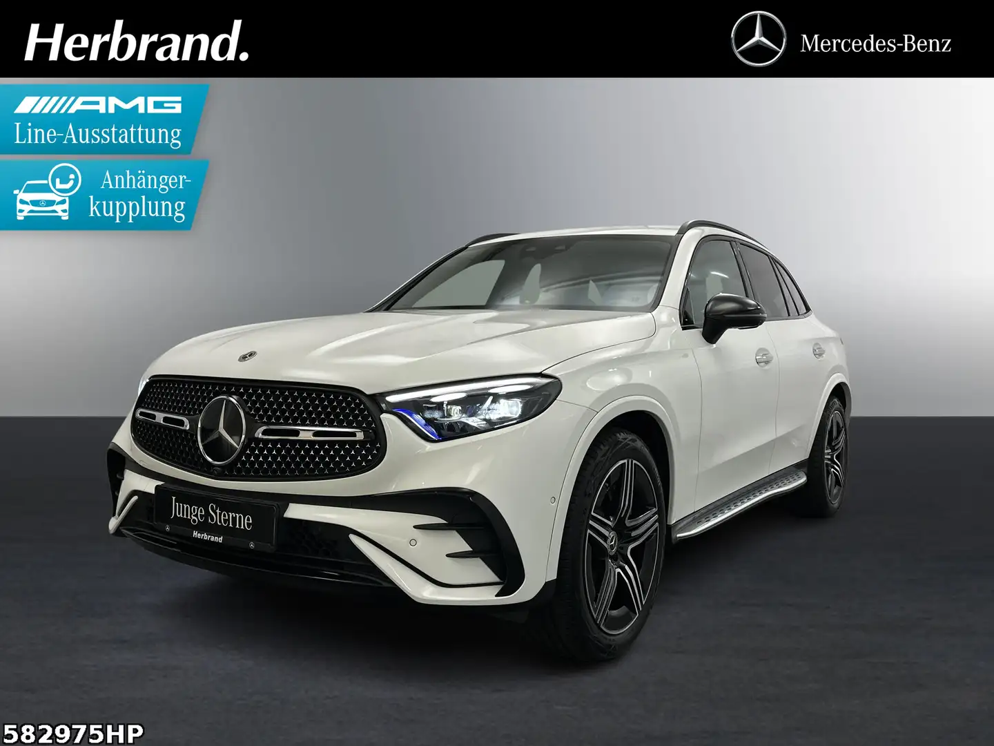 Mercedes-Benz GLC 300 d 4M AMG  Night AHK Memory Distro. 20"LM Weiß - 1