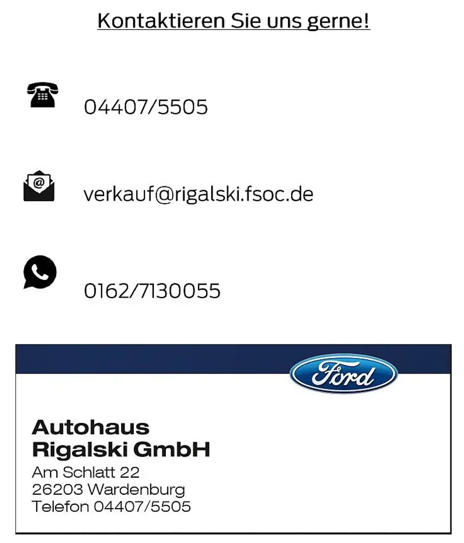 Ford e-Transit 350 L3H2 Lkw HA Trend Weiß - 2