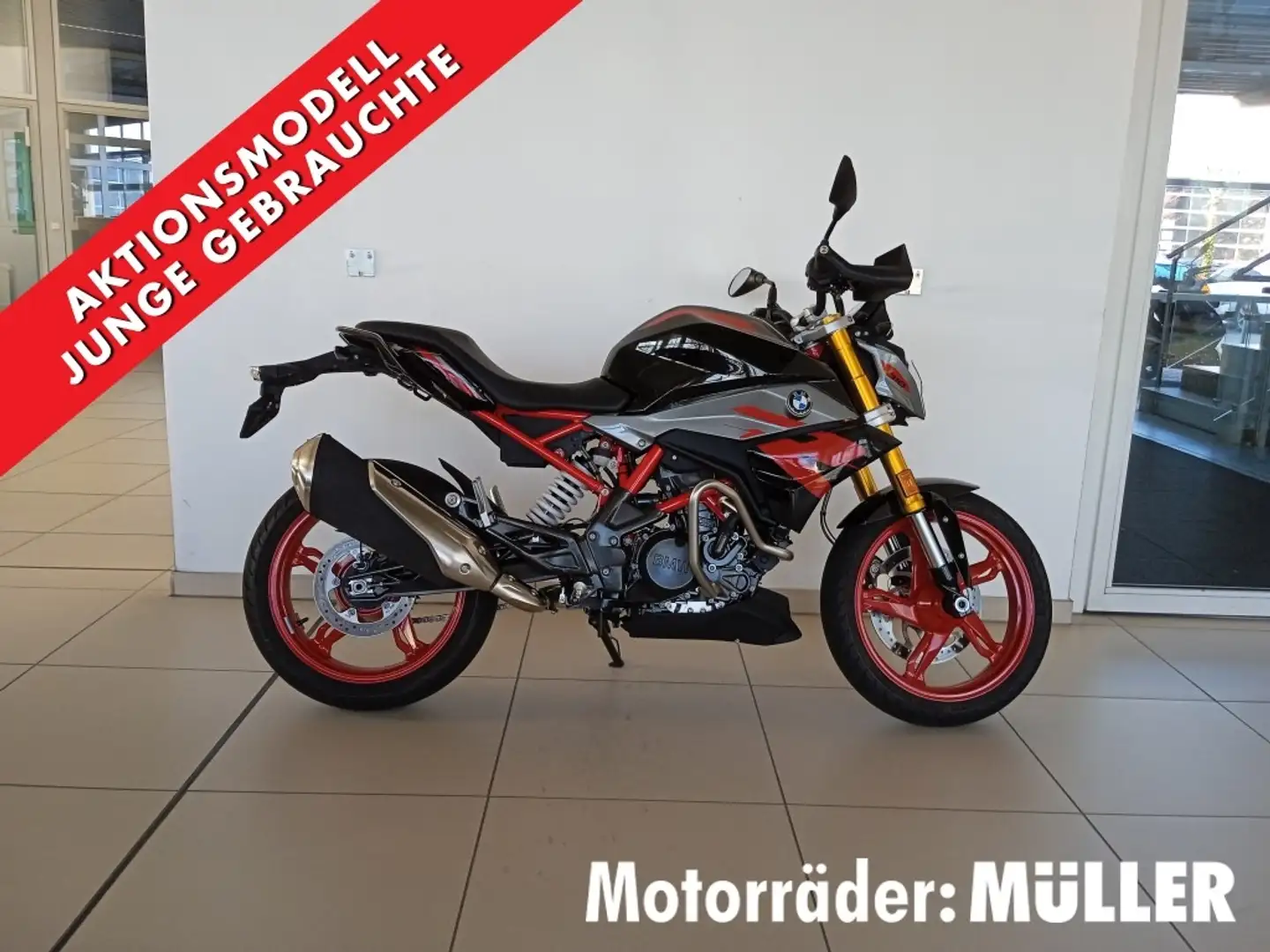 BMW G 310 R LED, Style Passion, wenig Kilometer Grijs - 1