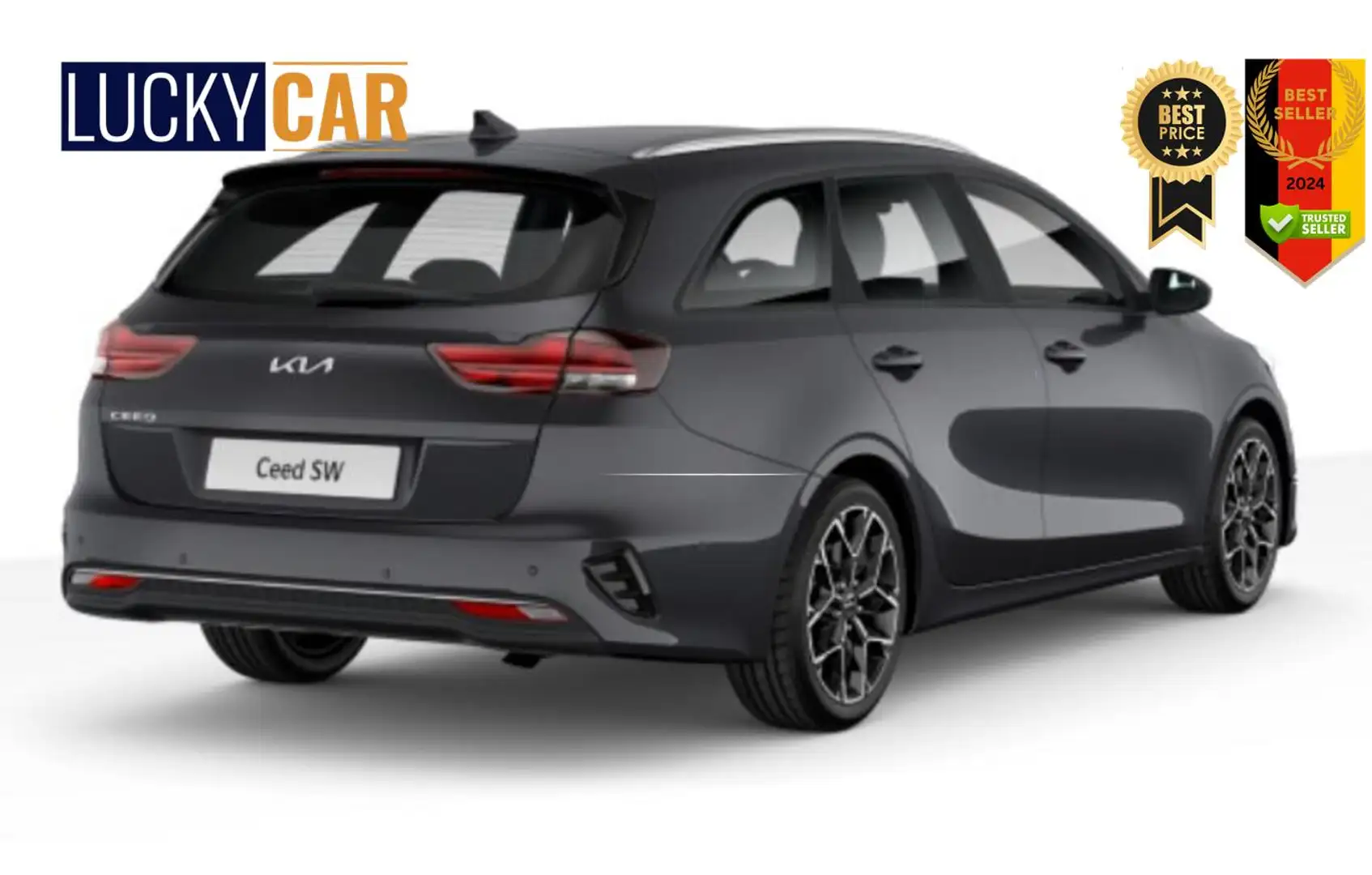 Kia Ceed SW / cee'd SW Sportswagon 1.0 T-GDI 100 Nav SHZ Kam PDC Tempo... Grau - 2