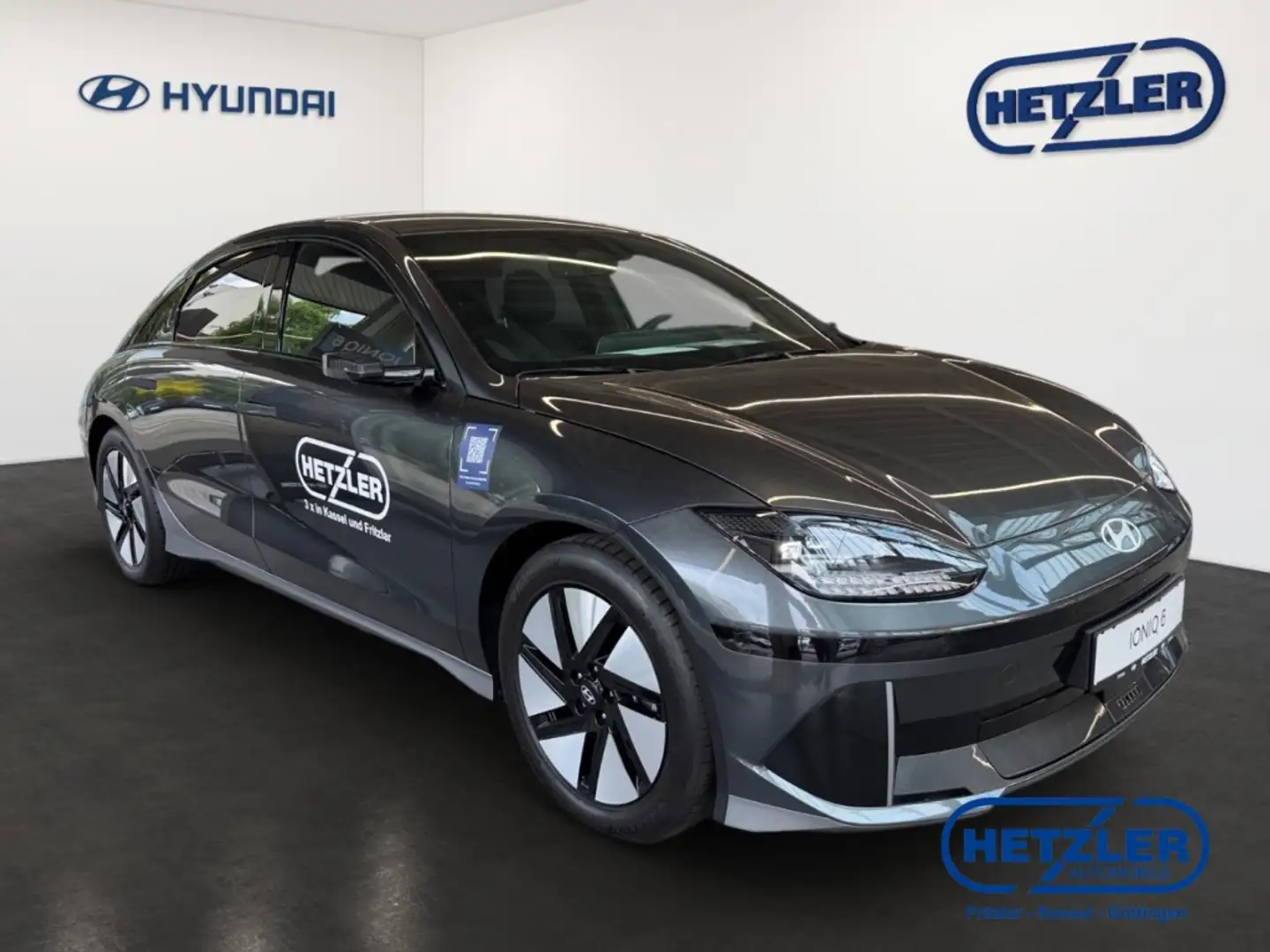 Hyundai IONIQ 6 77 Uniq 77KWh 2WD Uniq +digitale Außenspiegel HUD Gris - 2