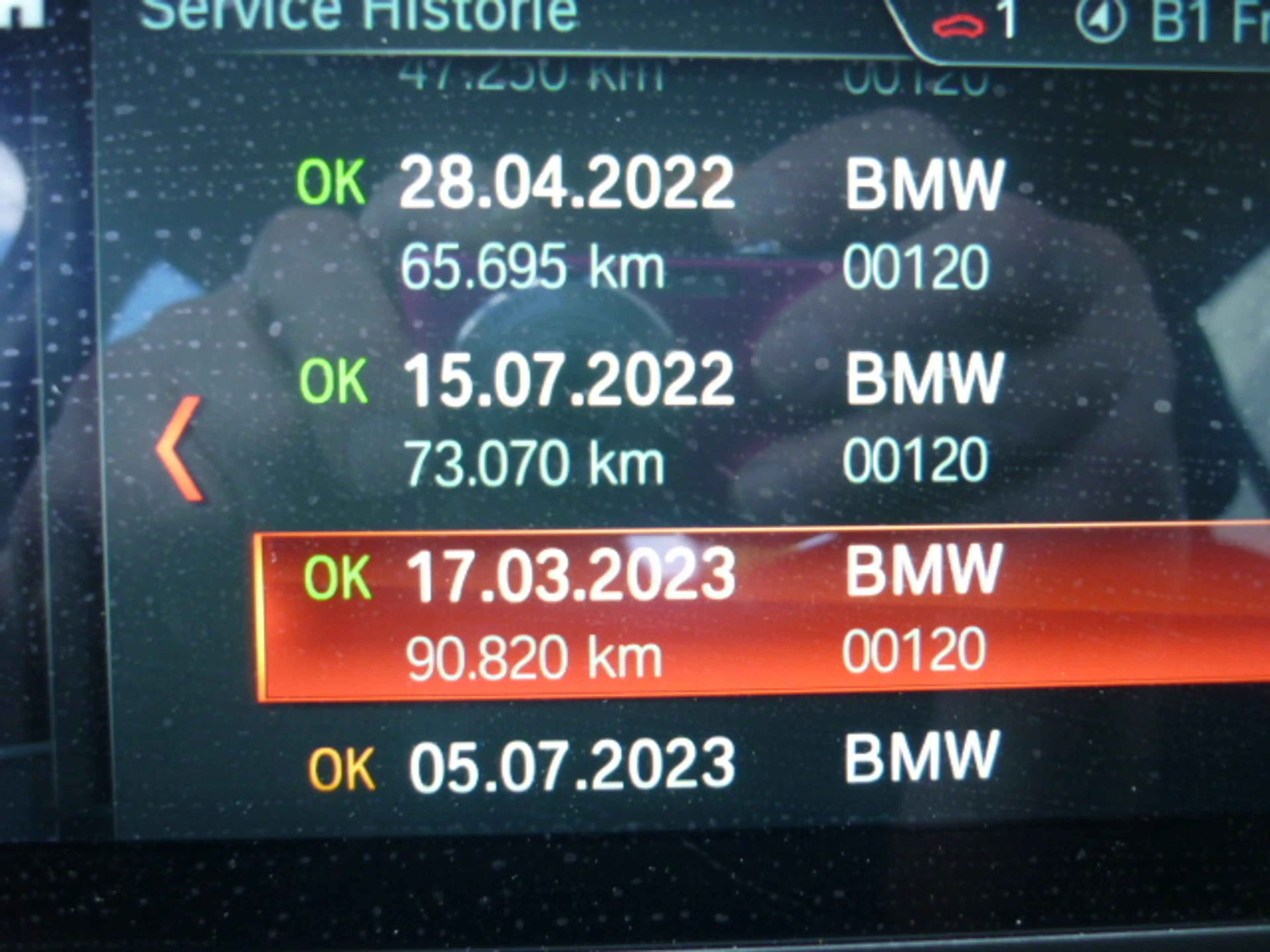 BMW 216 d GranTourer, 1.Hd. Klima NAVI LED ALU Bus.-P. PDC — photo 22