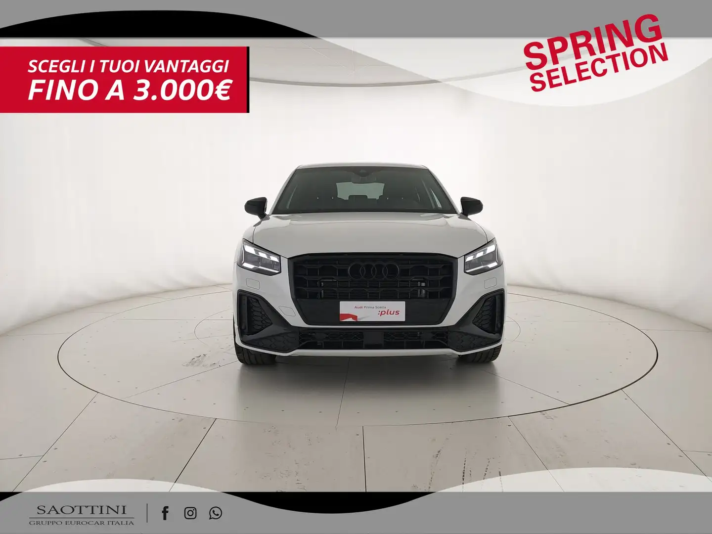 Audi Q2 35 1.5 TFSI S line edition S tronic Bianco - 2