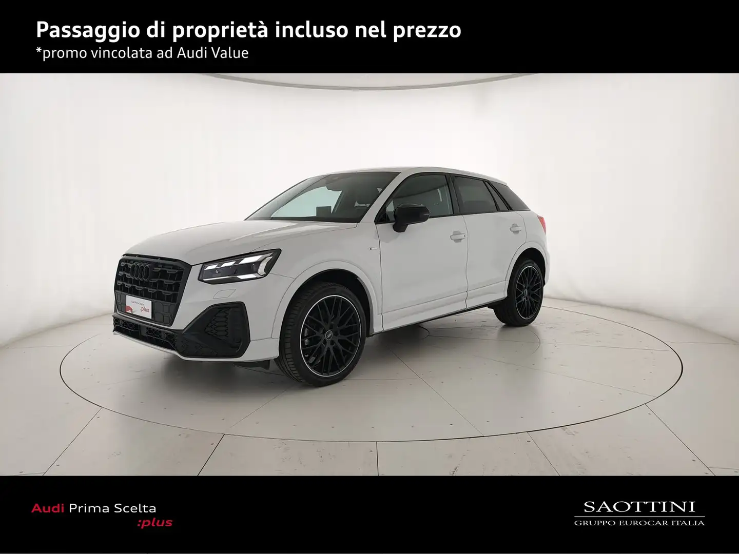 Audi Q2 35 1.5 TFSI S line edition S tronic Bianco - 1