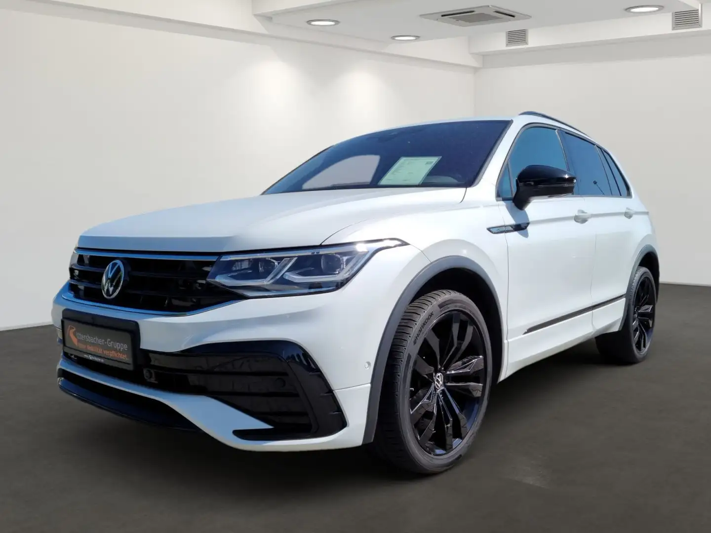 Volkswagen Tiguan 2.0 TDI R-Line DSG 4Motion AHK Leder Weiß - 2