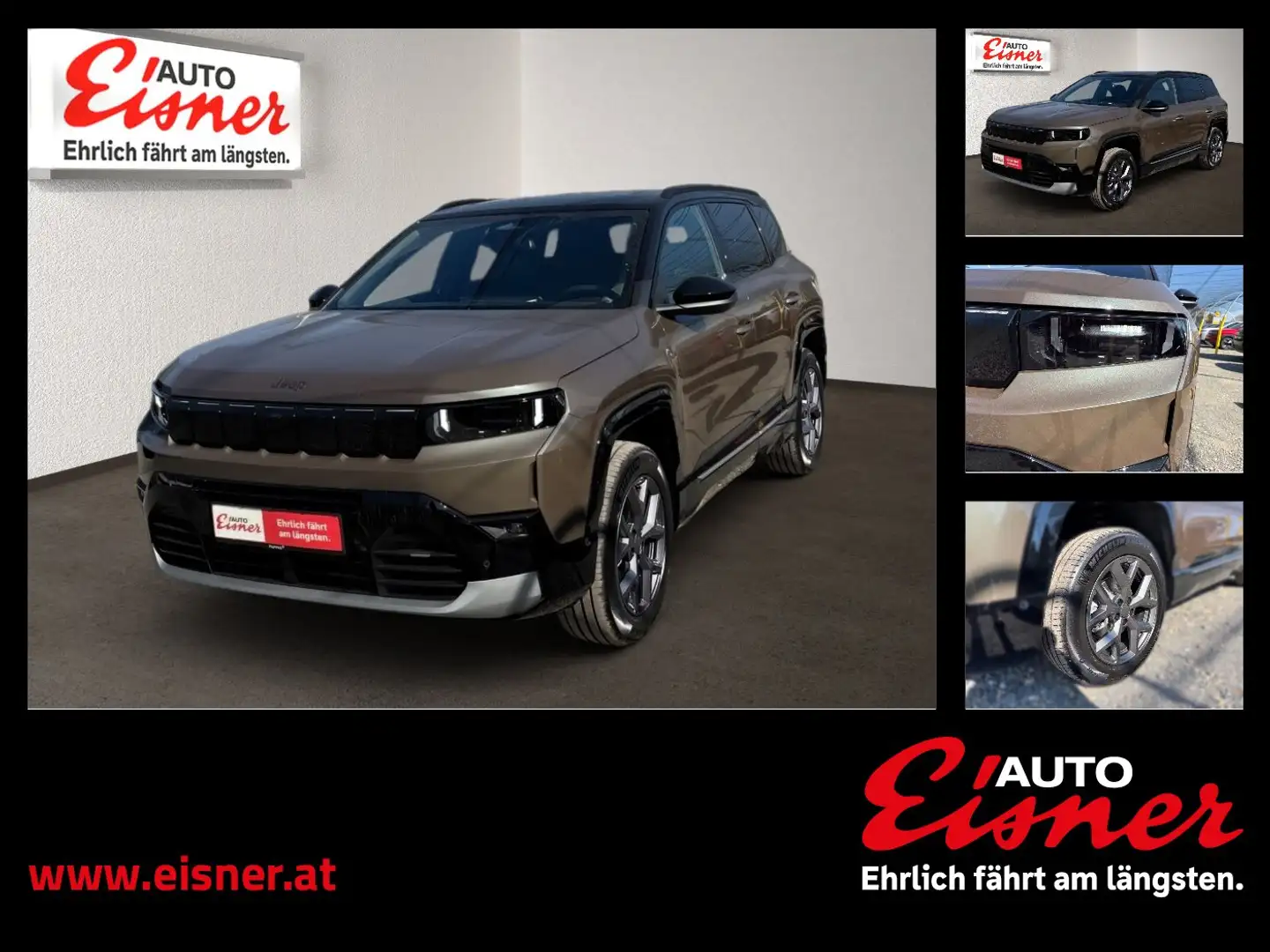 Jeep Compass eDCT 1.2 W First Edition 2xKlima AUT LED Braun - 1