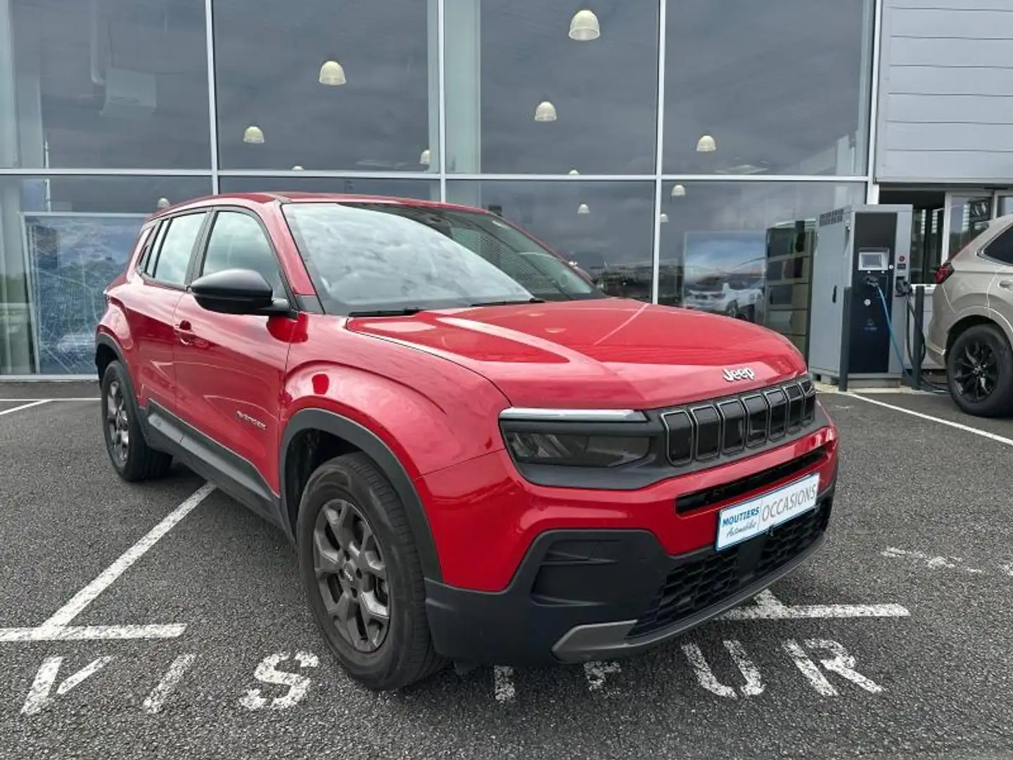 Jeep Avenger 1.2 Turbo T3 100ch Longitude Rouge - 2