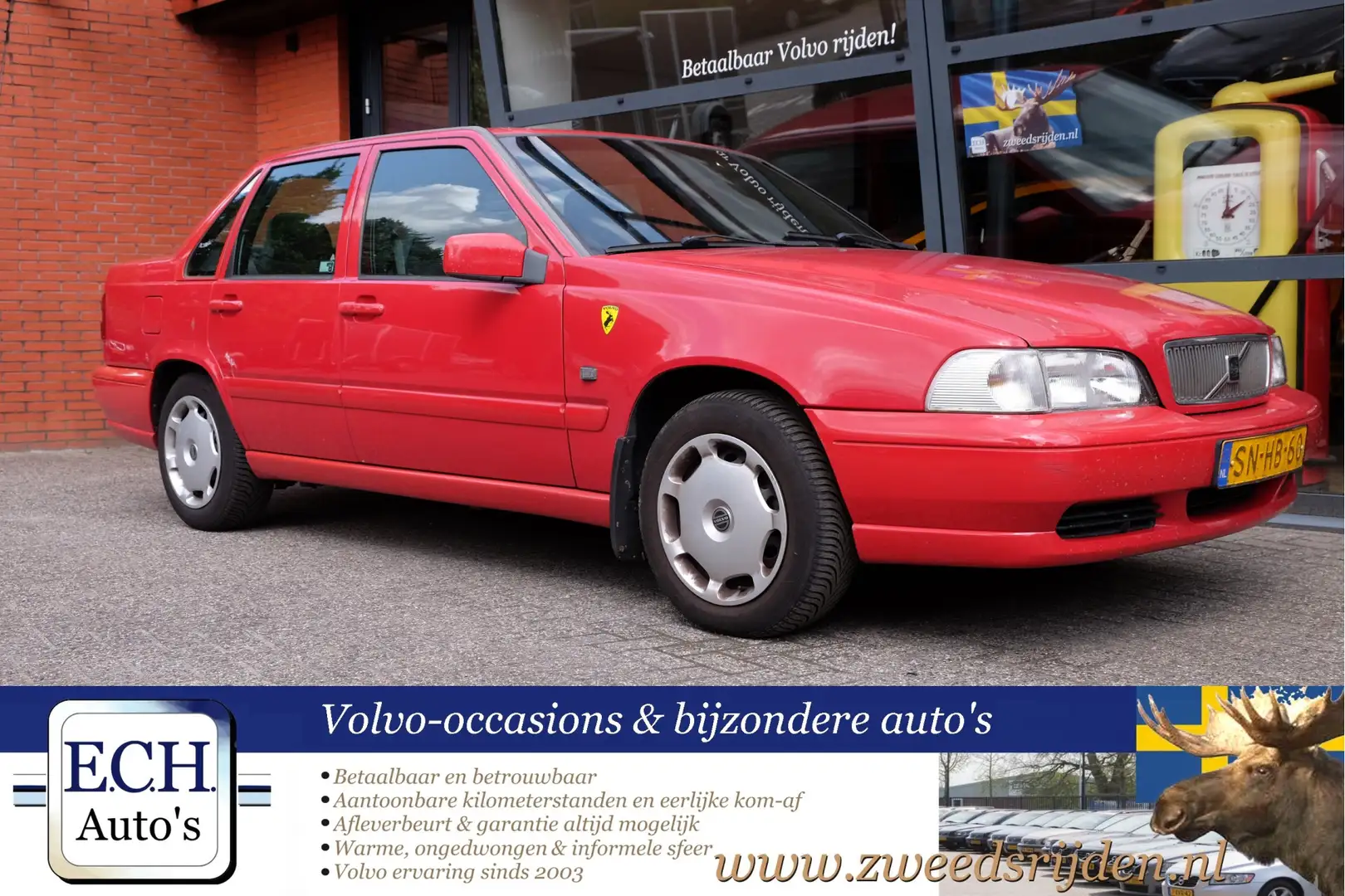 Volvo S70 2.0 126 pk 5-cilinder, airco, trekhaak Rojo - 1
