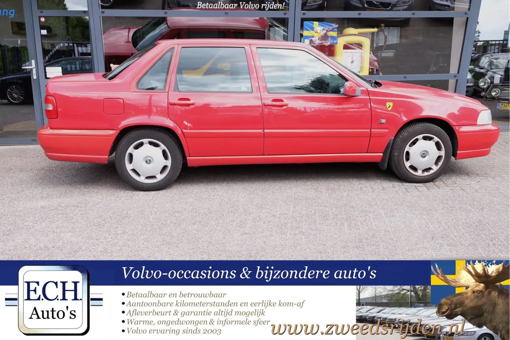 Volvo S70 2.0 126 pk 5-cilinder, airco, trekhaak Rojo - 2