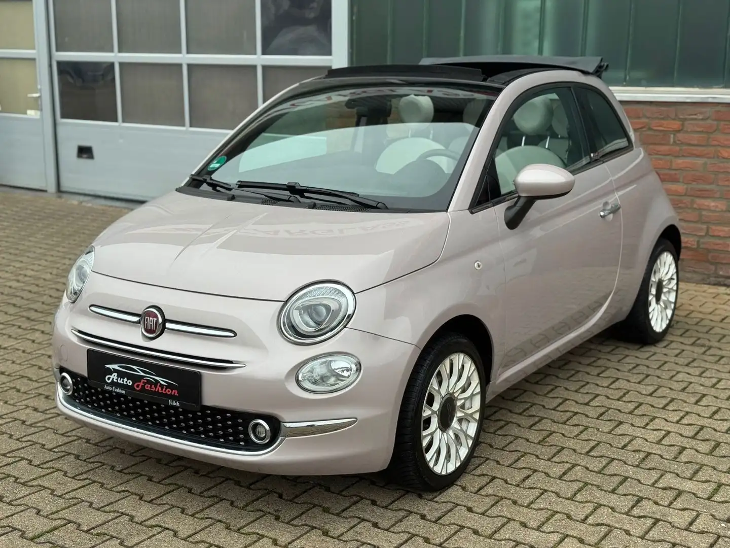 Fiat 500C Cabrio Star *1.HAND*  PINK Tempomat - 1