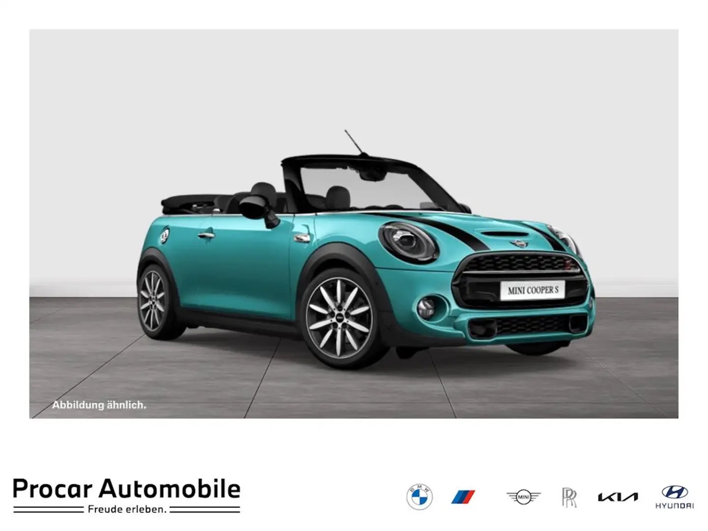 MINI Cooper S Cabrio Cooper S CHILI ll+HuD+H/K+KAMERA+SHZ Blau - 1