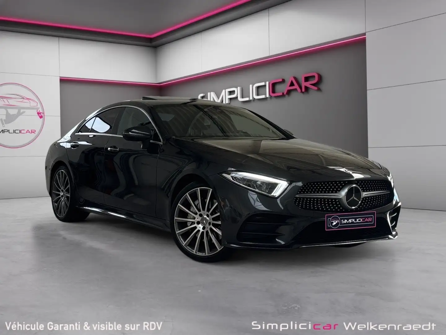 Mercedes-Benz CLS 400 400 d 4-Matic /PANO/SONO/CAMÉRA 360/PACK AMG Gris - 1