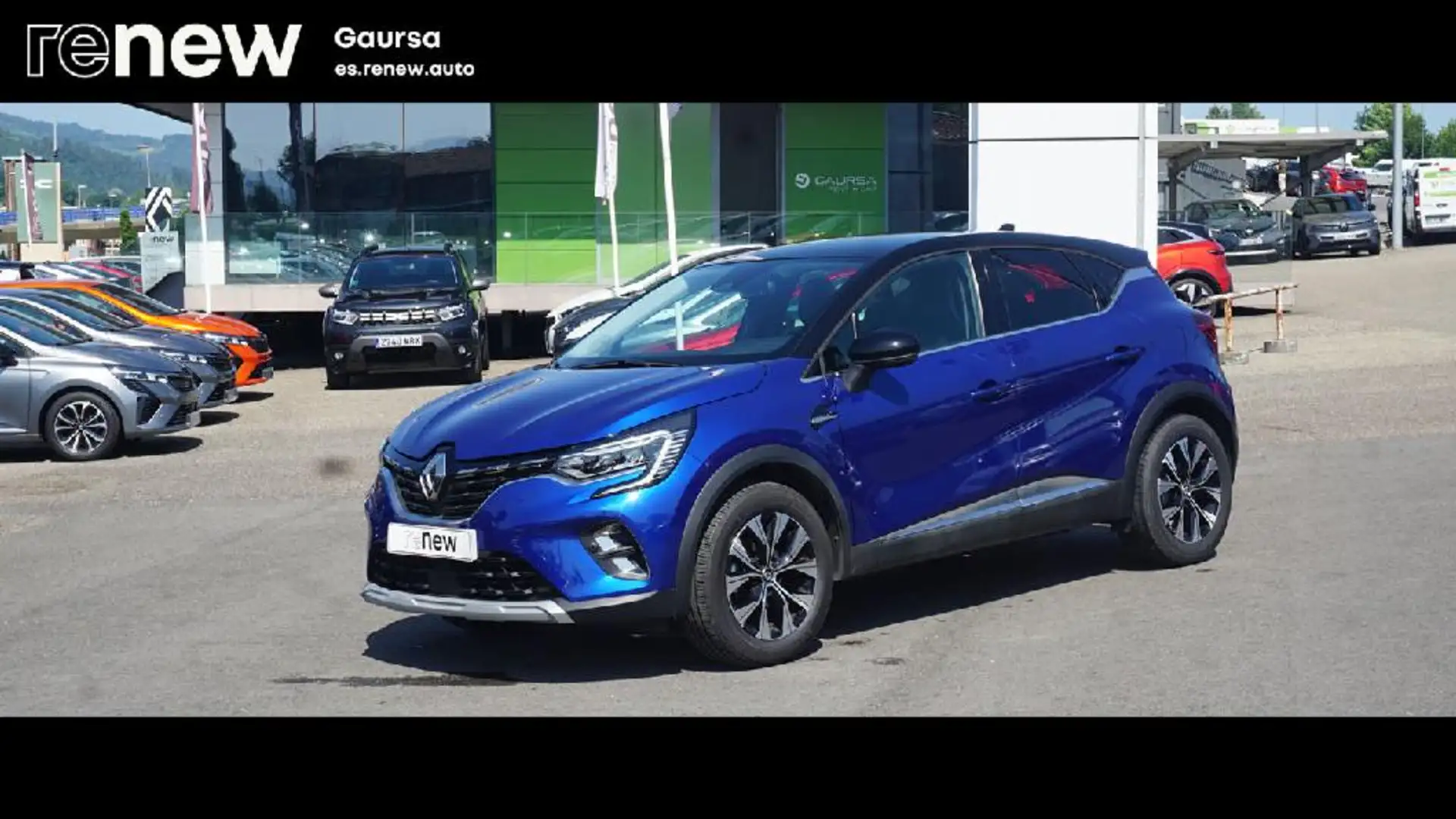 Renault Captur 1.0 TCE 67KW TECHNO 90 5P Bleu - 1