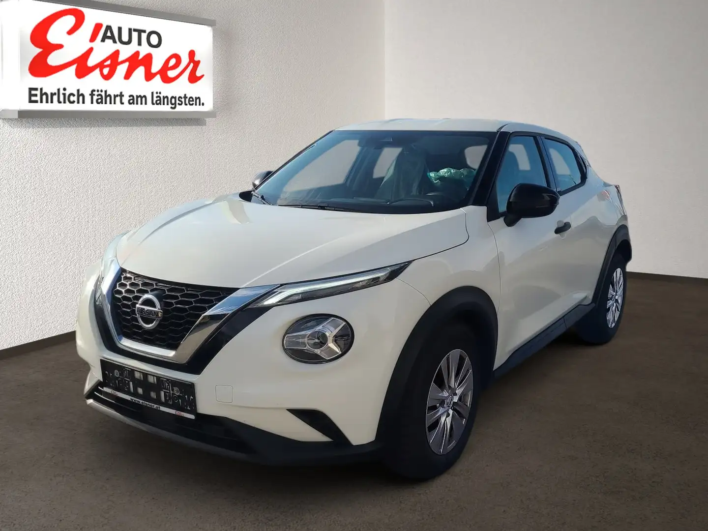 Nissan Juke 1.0 DIG-T VISIA 1 Besitz Weiß - 2