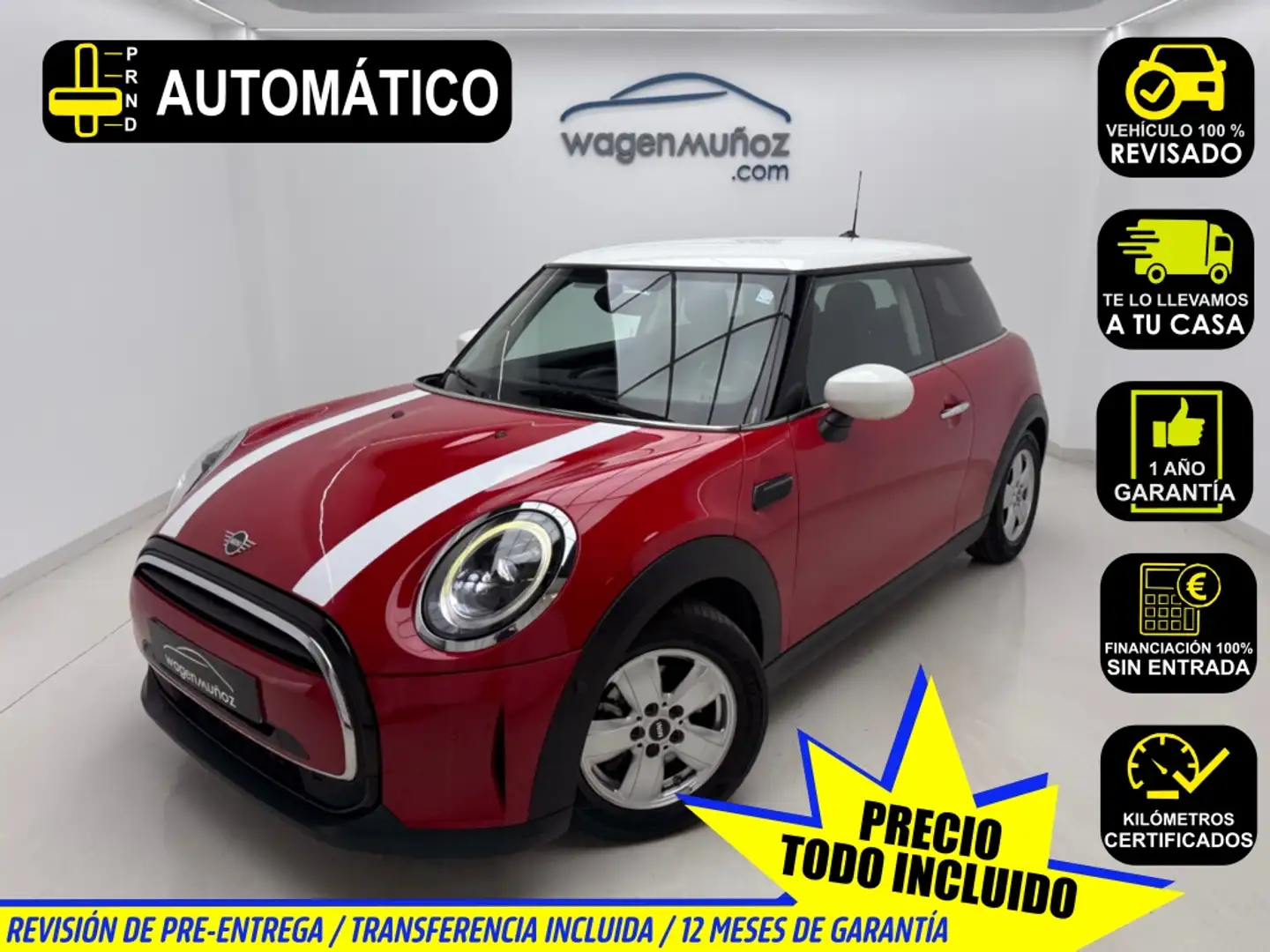 MINI Cooper Aut. Rojo - 1