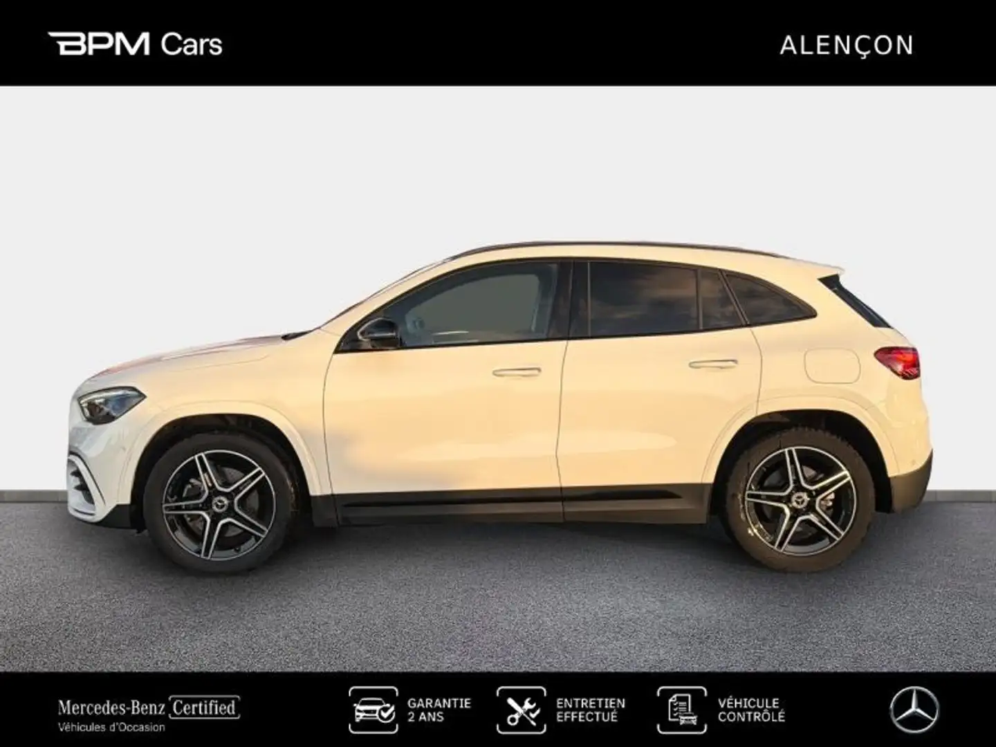 Mercedes-Benz GLA 250 250 e 218ch AMG Line 8G-DCT Blanc - 2