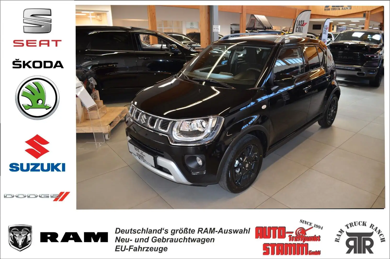 Suzuki Ignis Dualjet Hybrid Comfort Allgrip Schwarz - 1