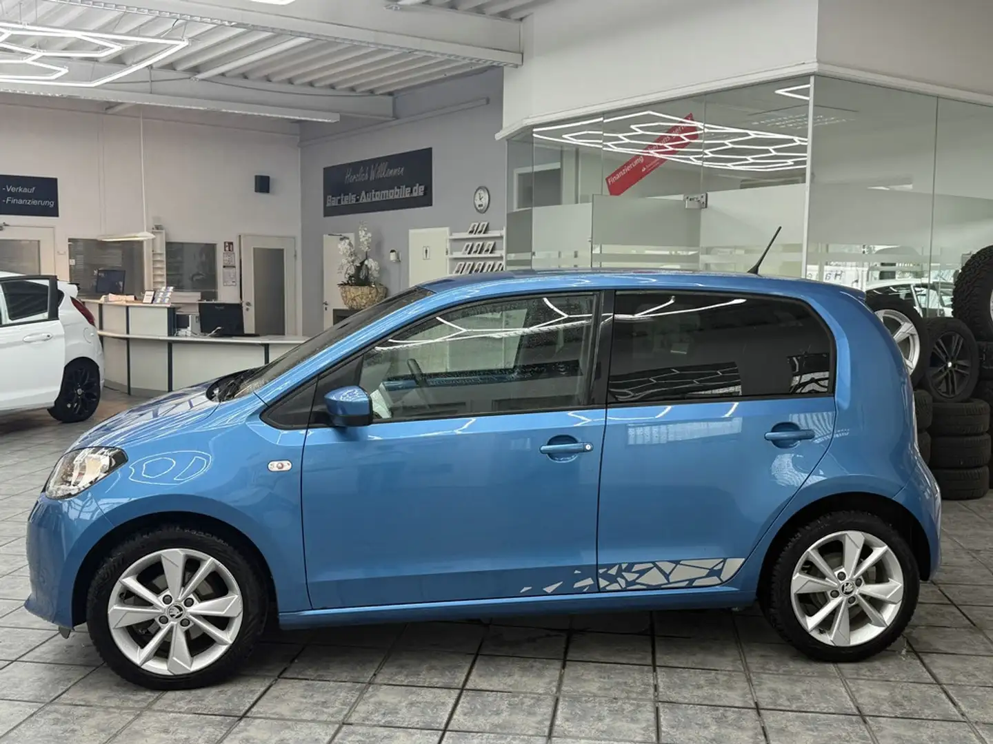 Skoda Citigo 1.0 Fun, Klimaautomatik, Sitzheizung, DAB Blue - 2