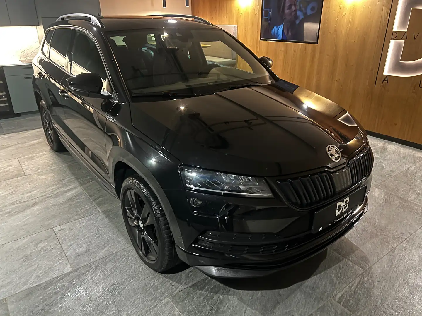 Skoda Karoq Karoq 1,5 TSI Sportline - AHK - Black -LED - ACC Schwarz - 2